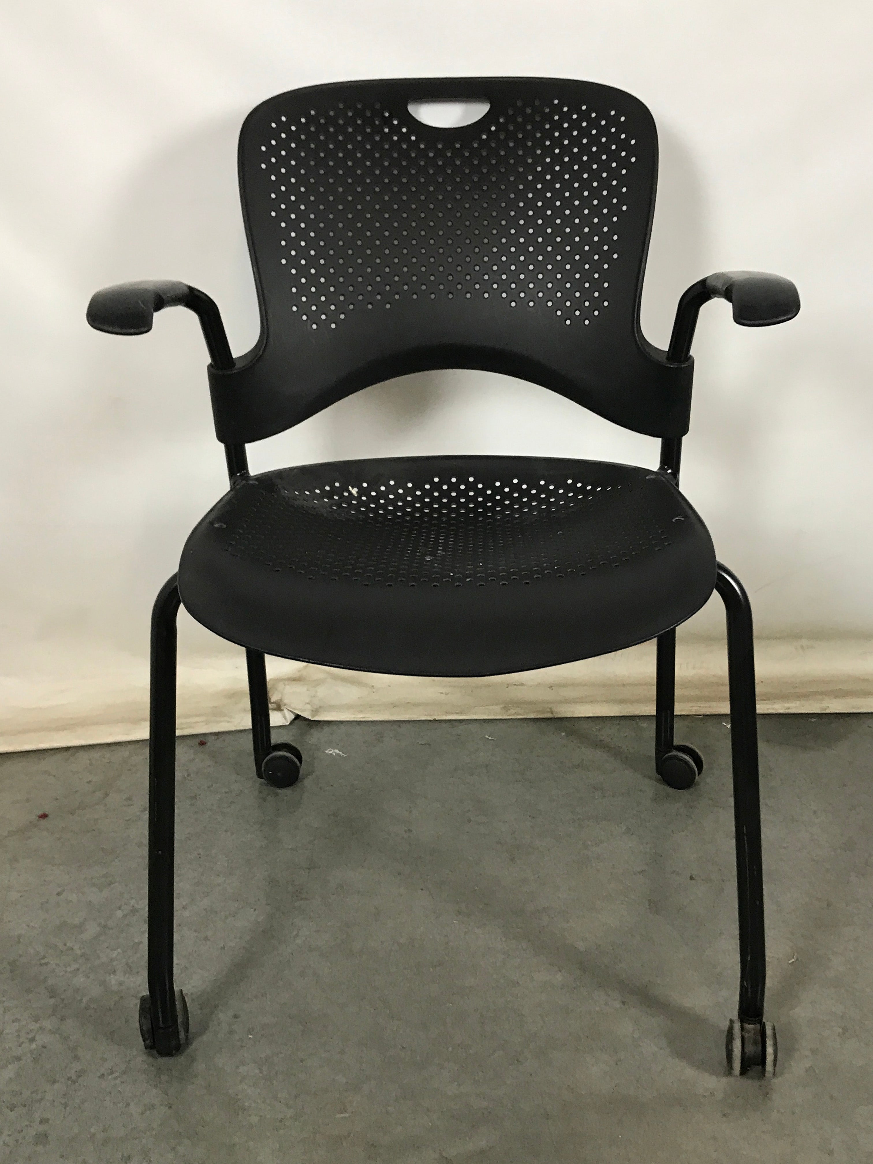 Herman Miller Black Rolling Office Chair