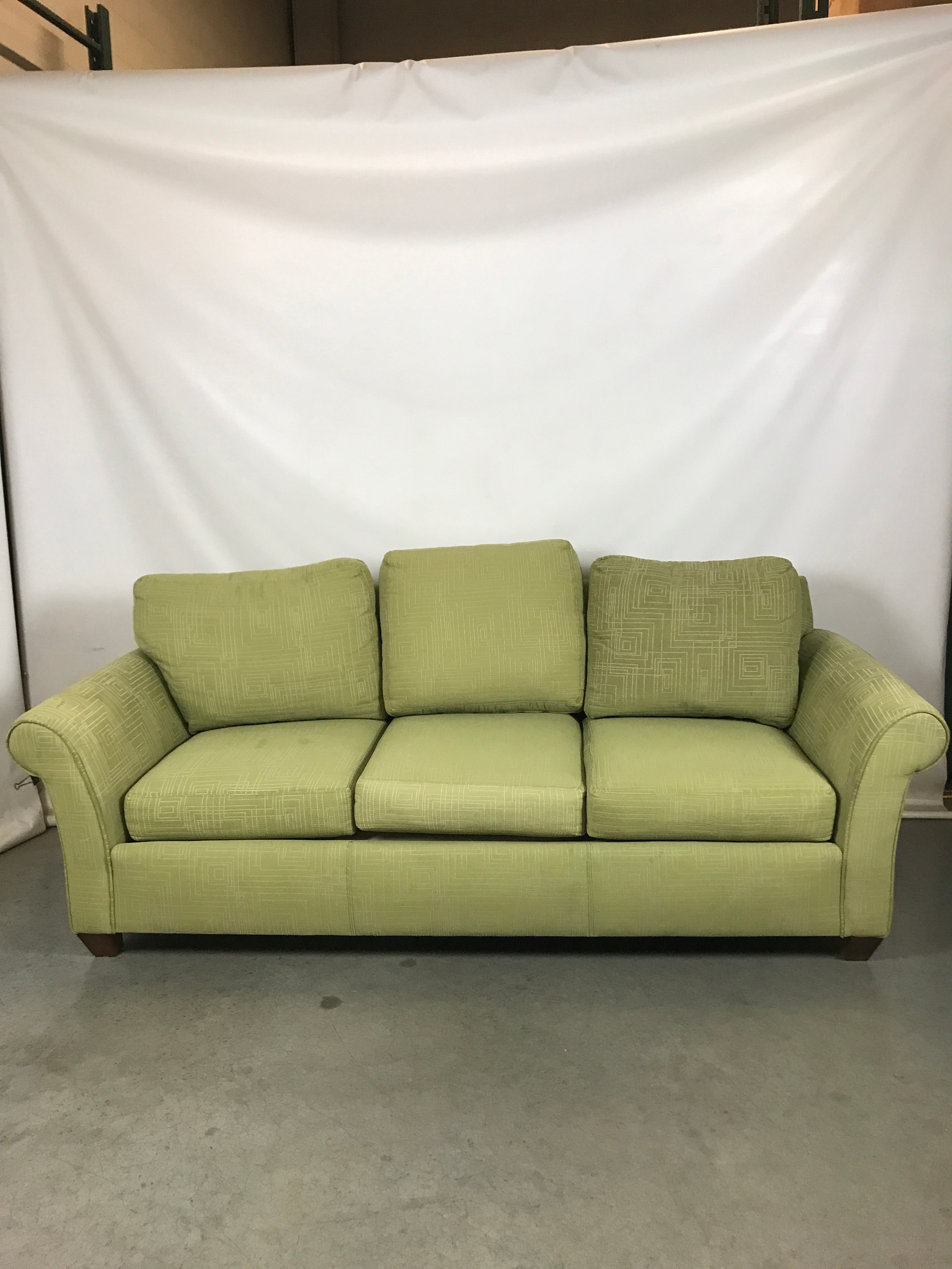 Adden Furniture Green Couch