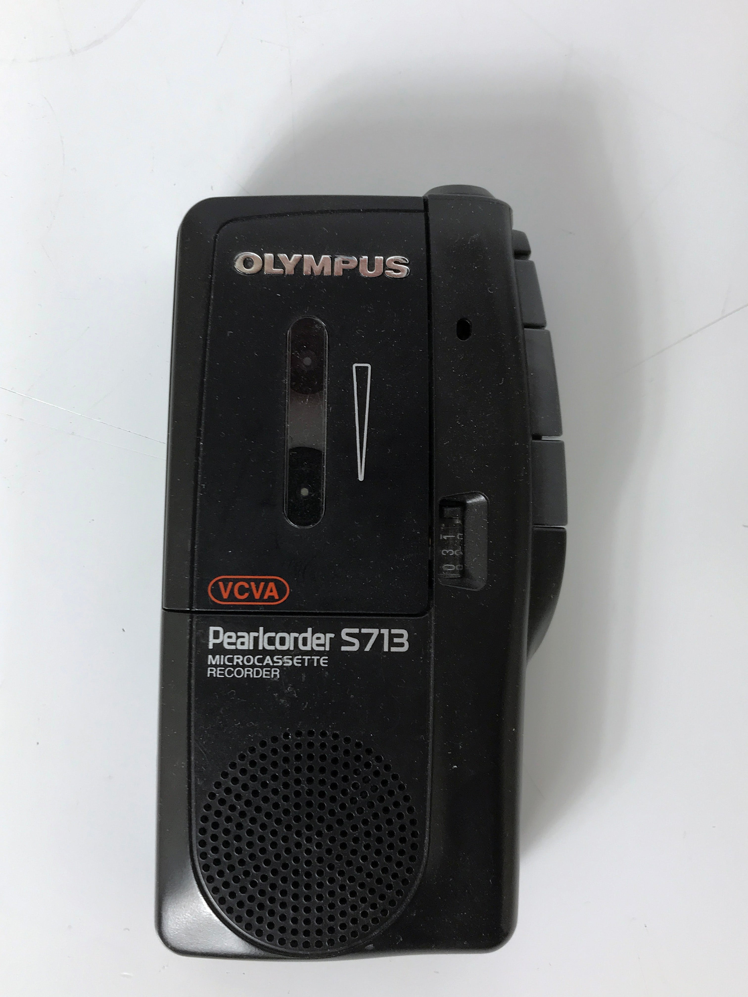 Olympus Pearlcorder S713 Microcassette Recorder