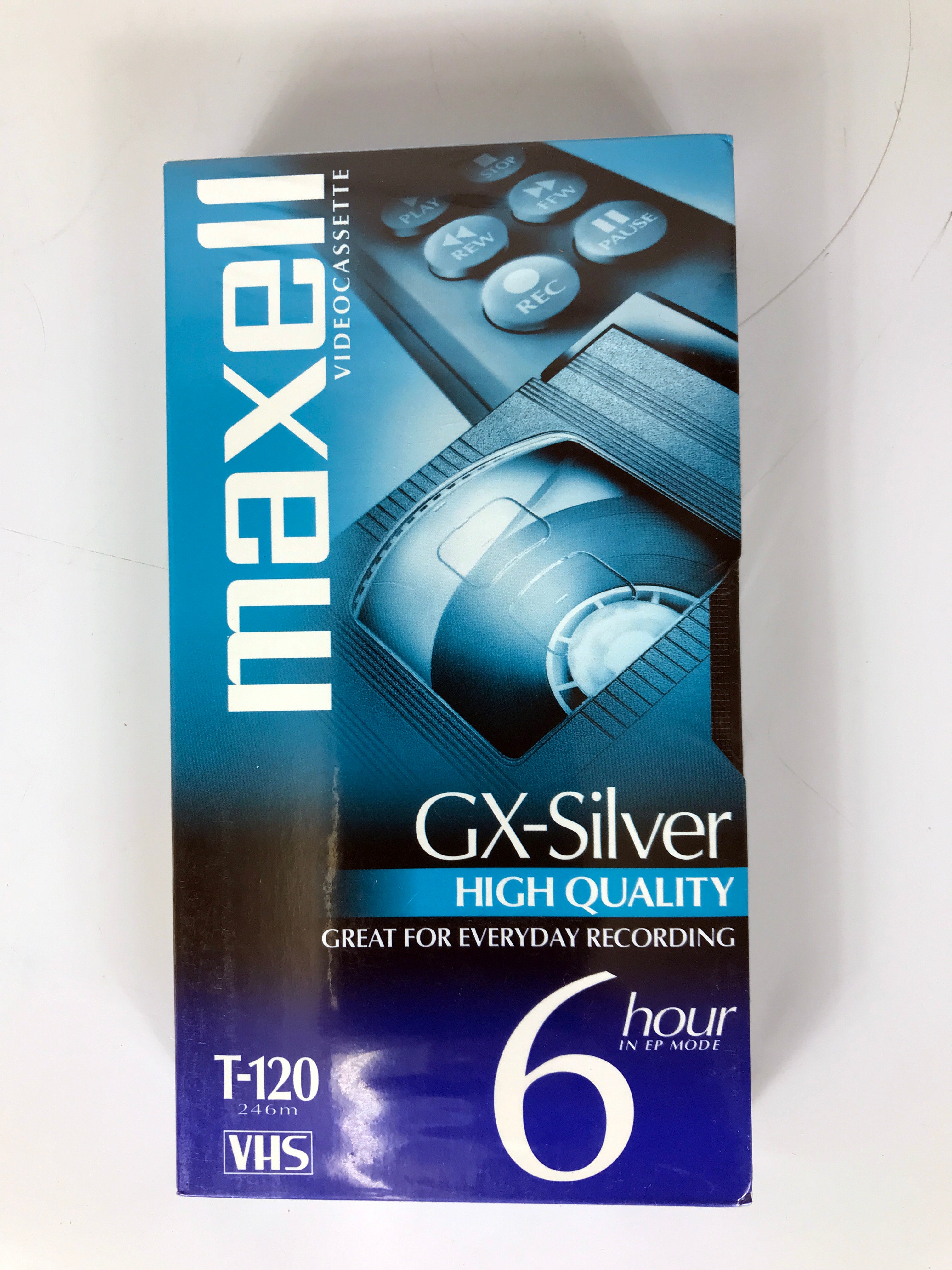 Maxell GX-Silver Video Cassette T-120 *New*
