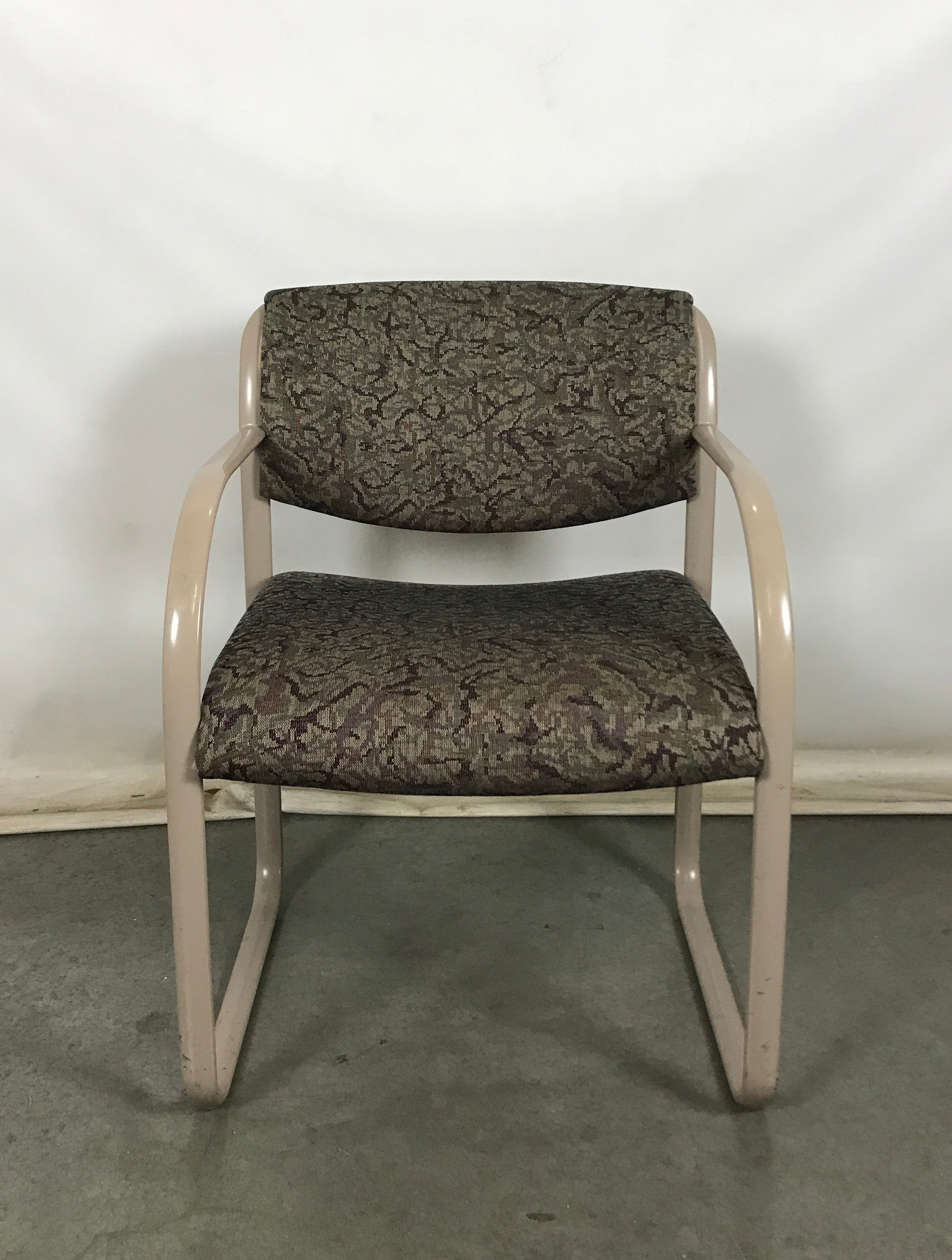 Patterned Upholstered Armchair