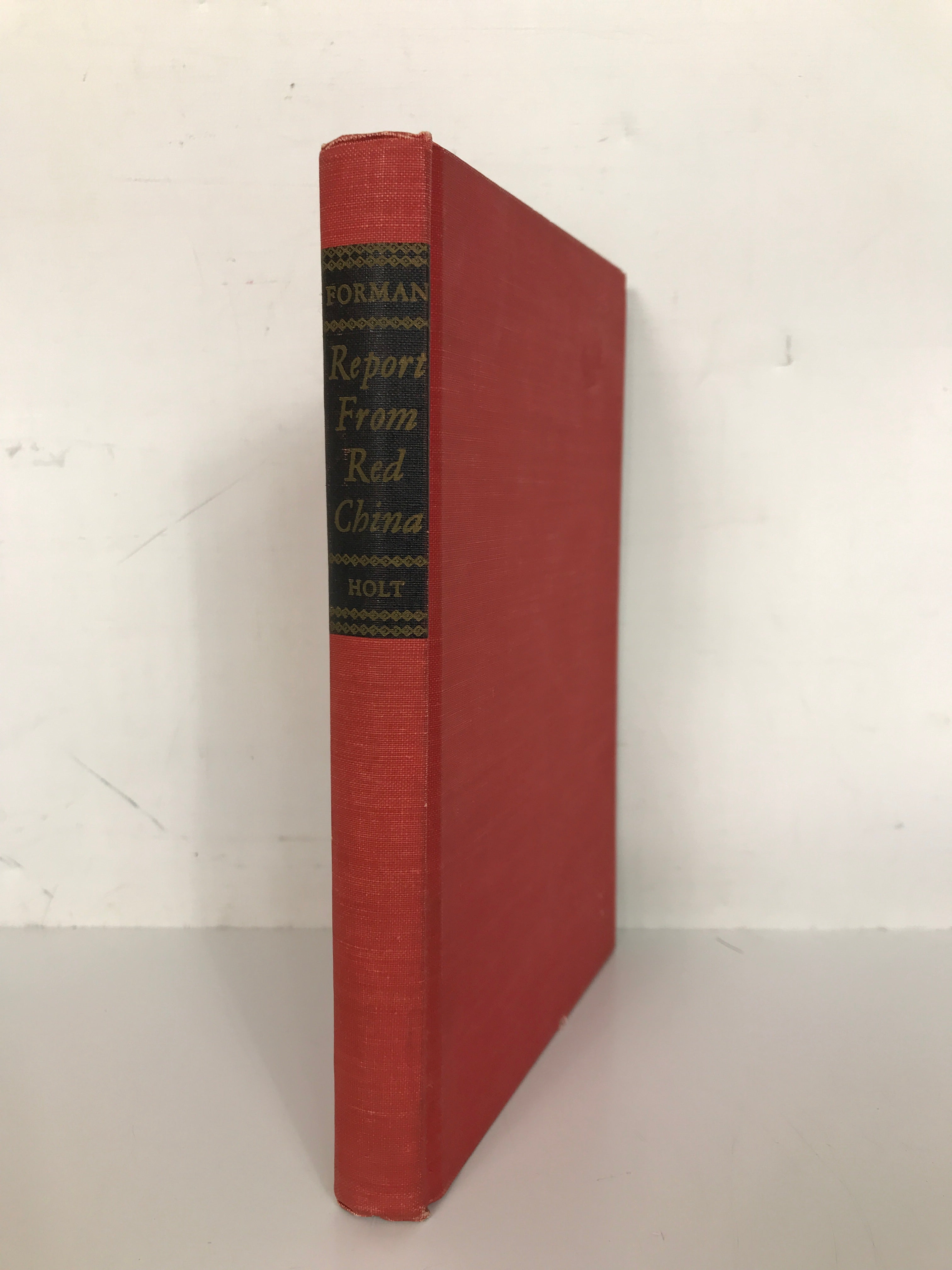Report From Red China by Harrison Forman 1945 1st Edition 1st Printing HC