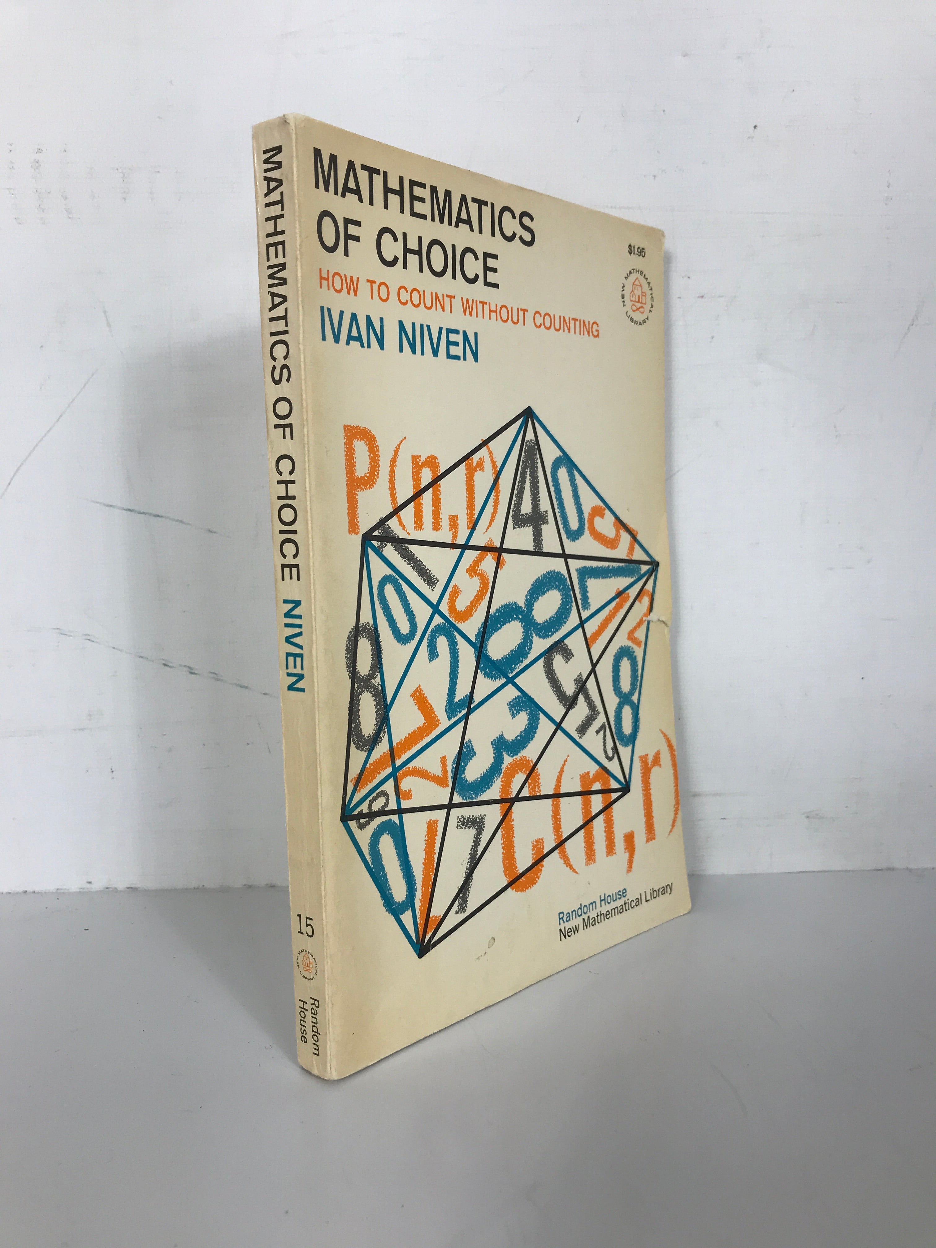 Mathematics of Choice by Ivan Niven 1965 Vintage SC Second Printing