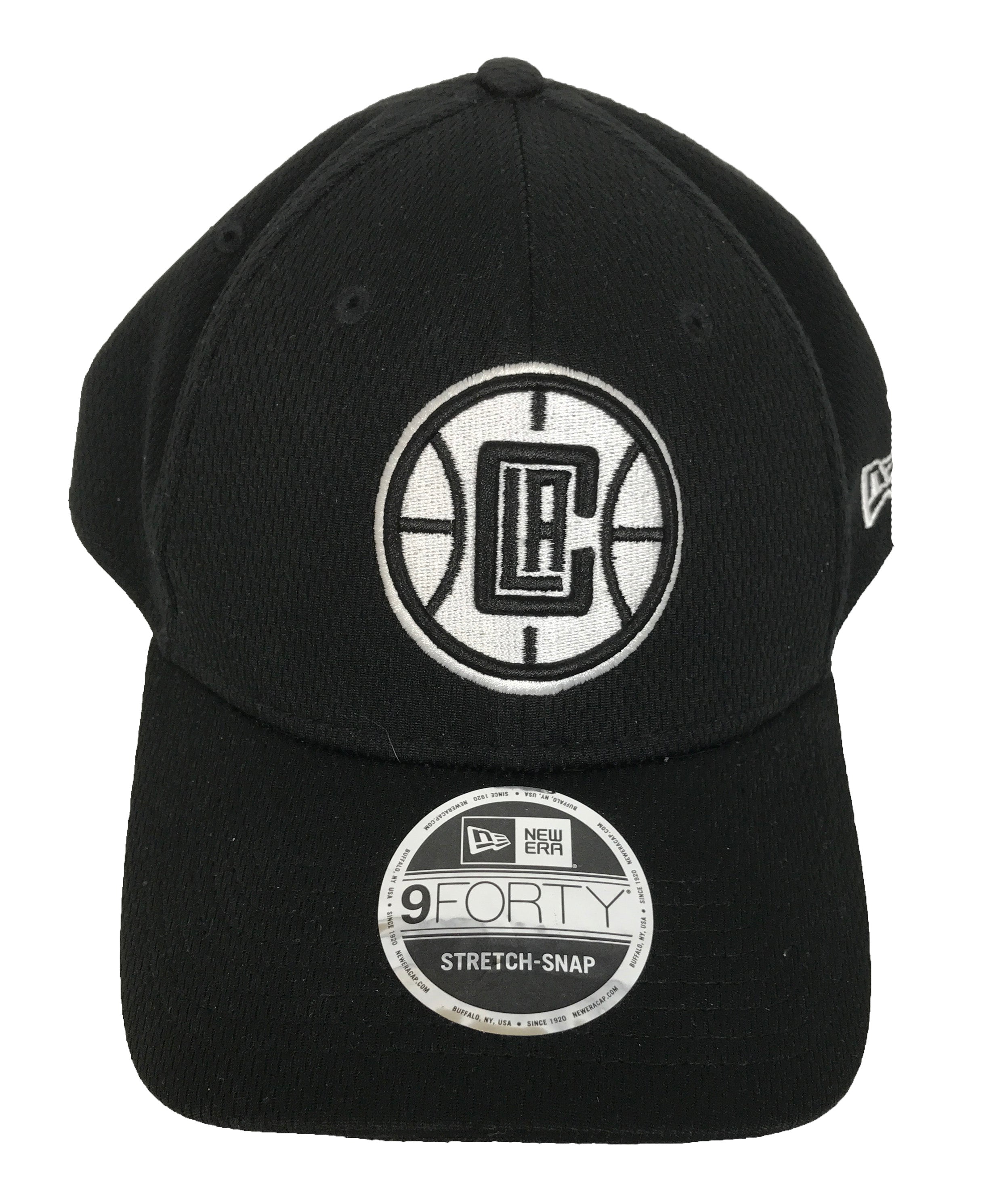 New Era Los Angeles Clippers Black Hat Unisex One Size