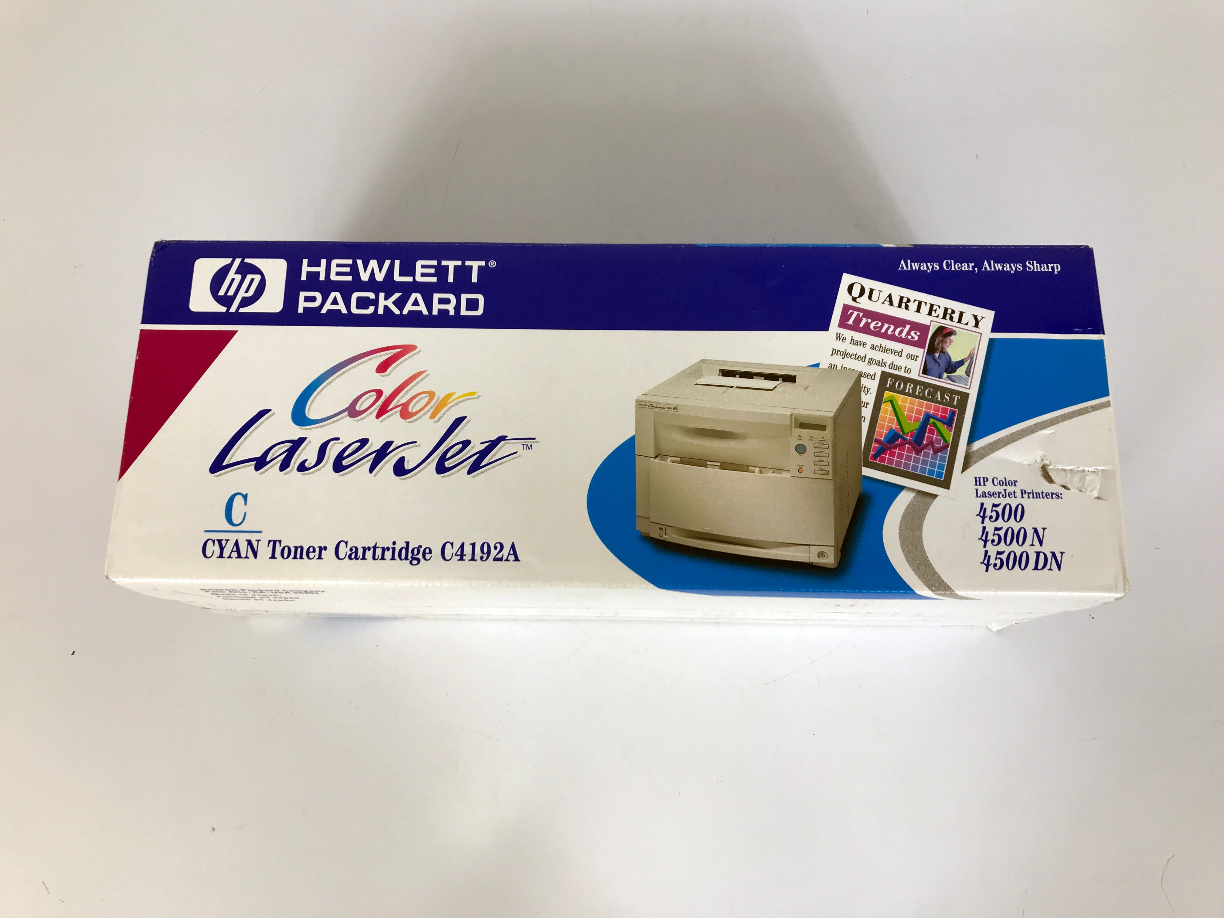 HP Hewlett Packard Color LaserJet C4192A-00901 Cyan Toner Cartridge