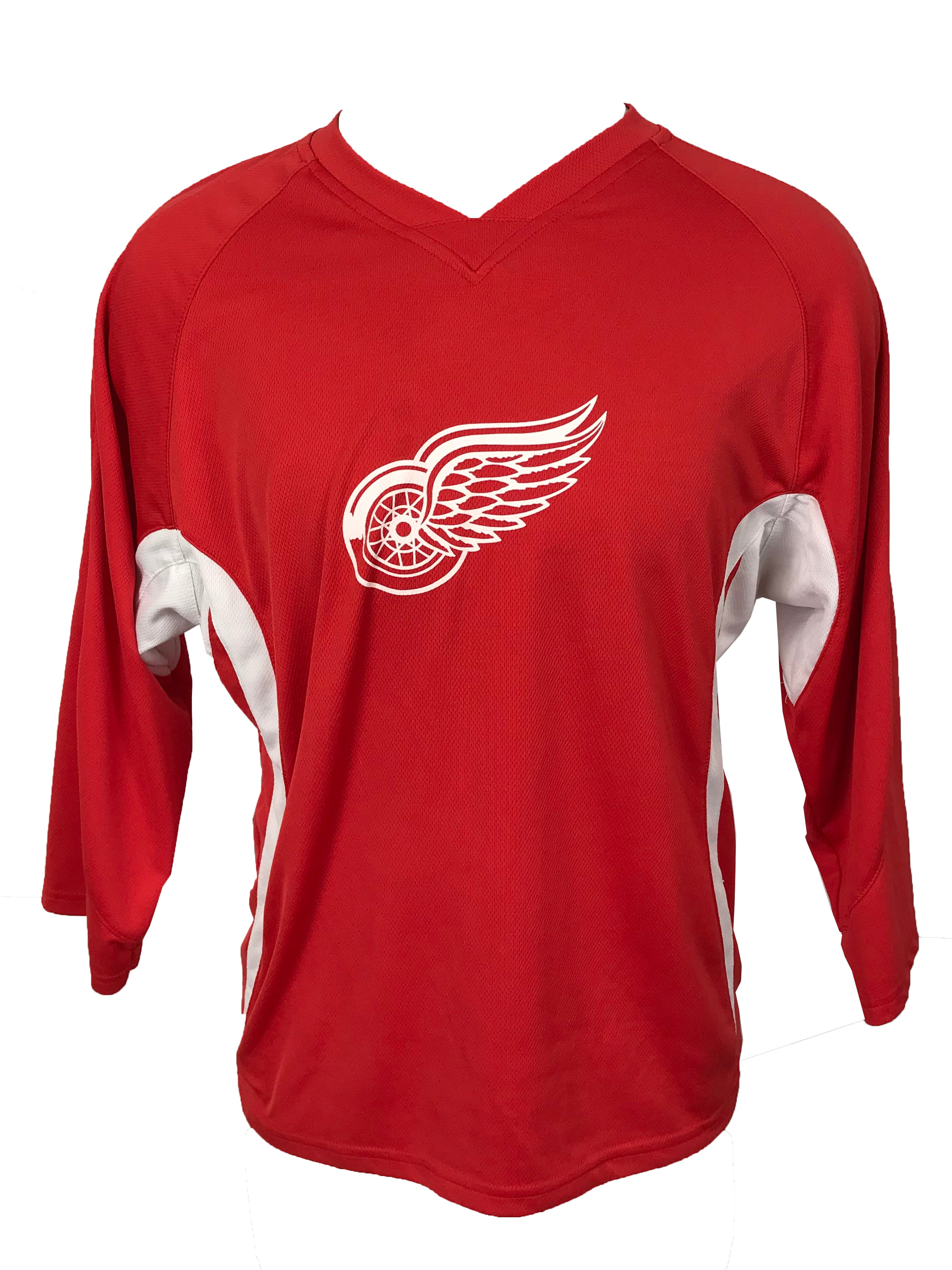 Detroit Red Wings NHL Merchandise Hockey Jersey Shirt Red & White Men’s  Size L