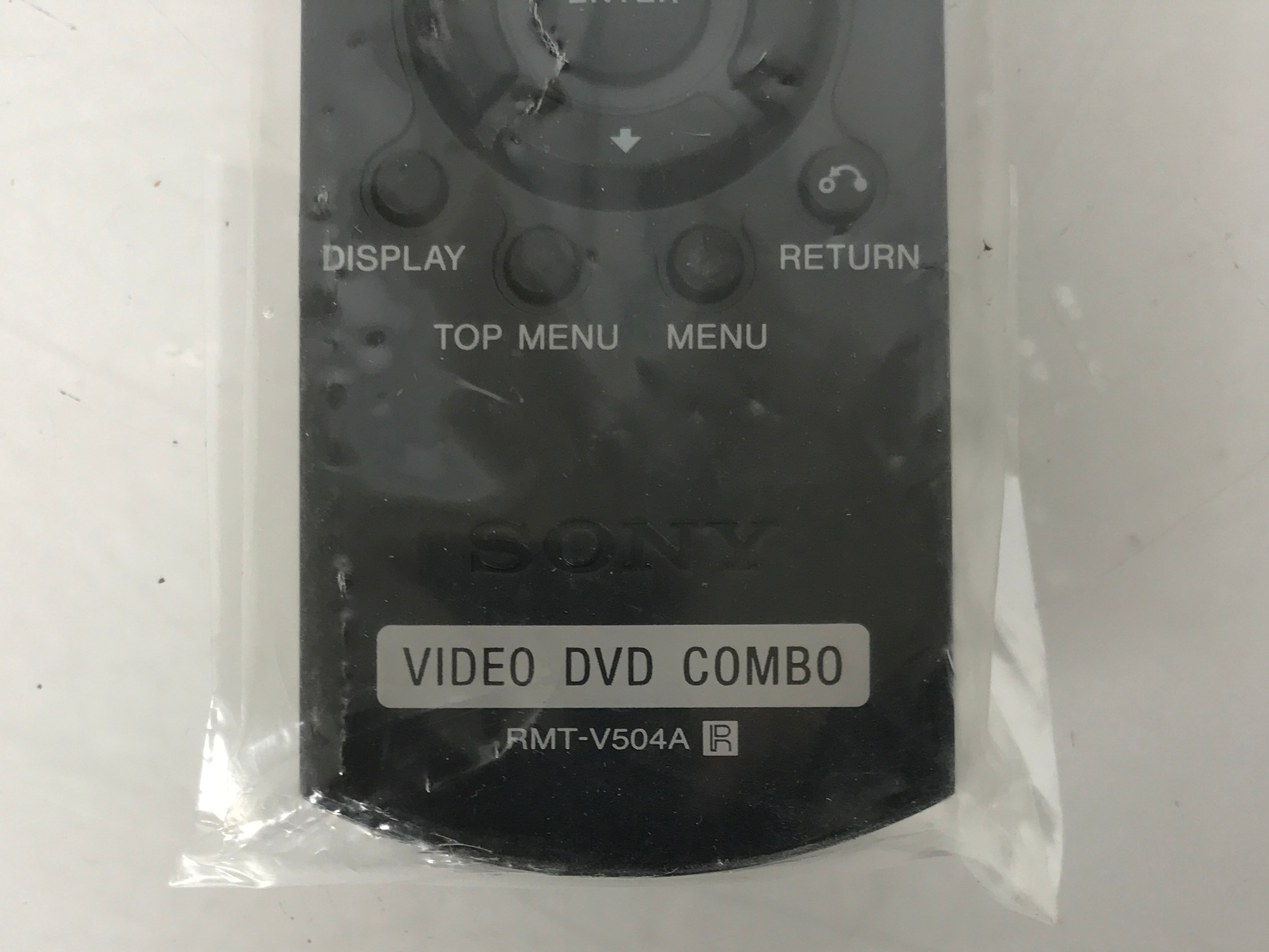 Sony RMT-V504A DVD/VCR Remote Control Unit