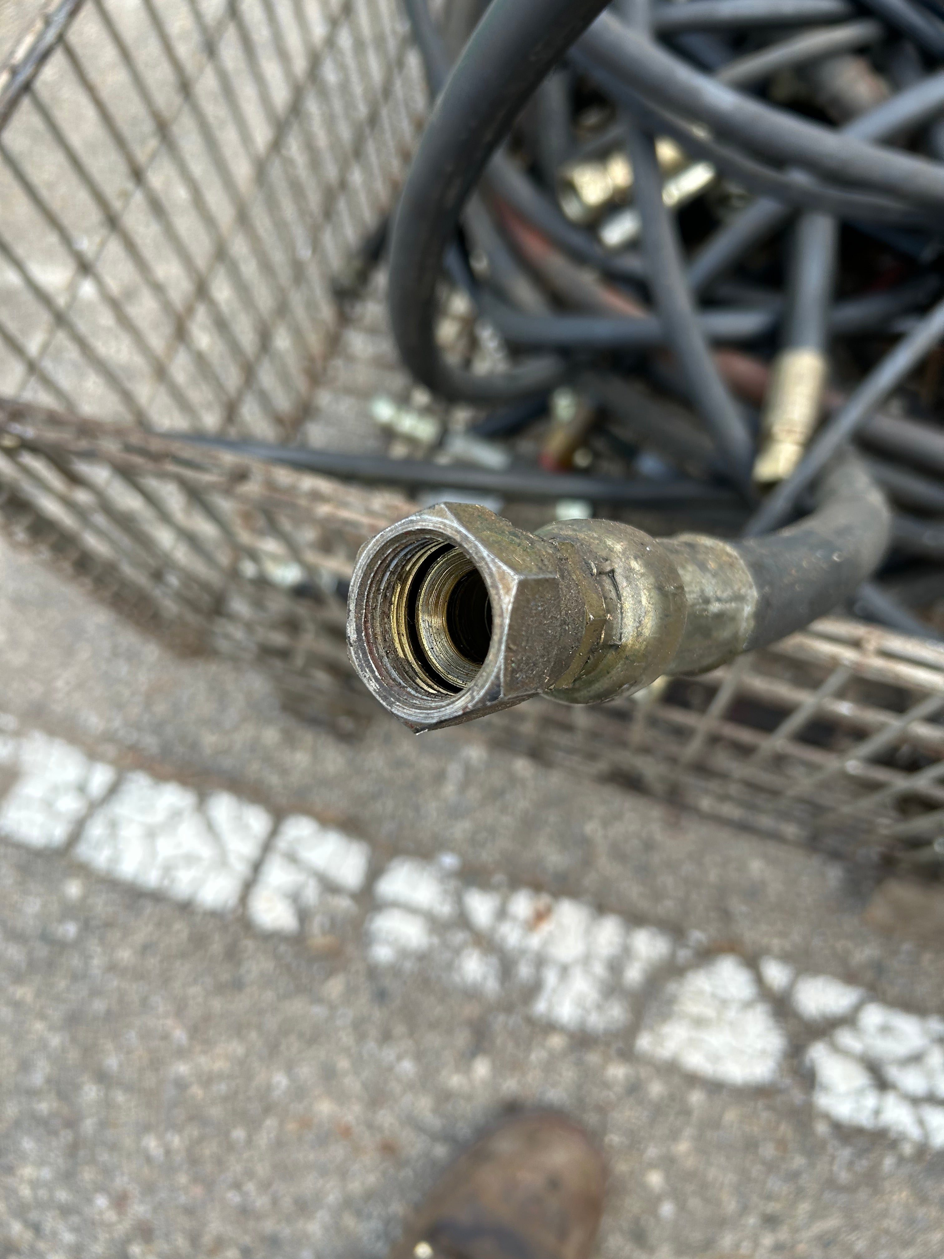 Lot of Hydraulic Hoses for Parts or Repair/Scrap Bid #607 - 280lbs