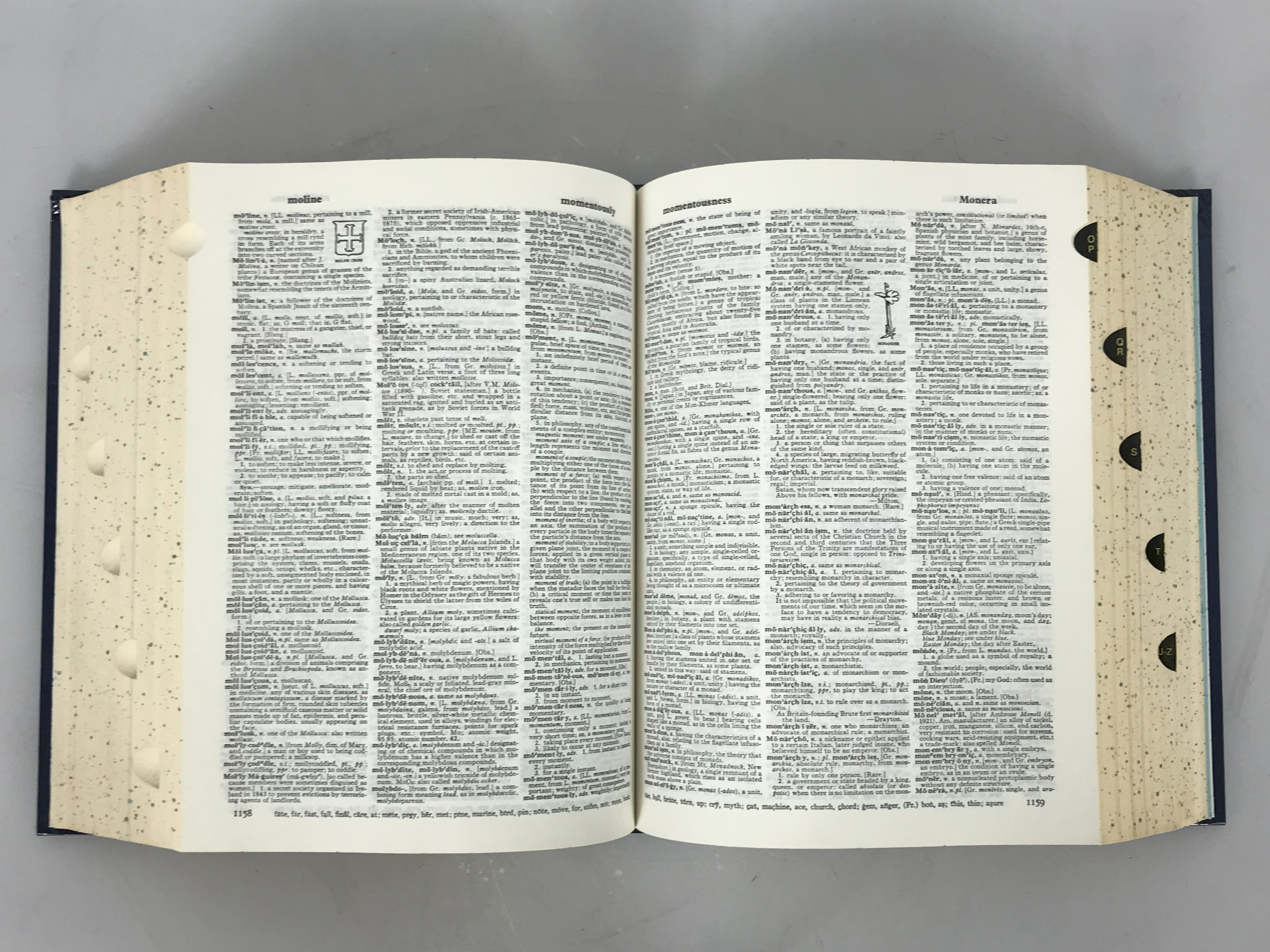 Webster's New Twentieth Century Dictionary Unabridged 2nd Edition Deluxe Color