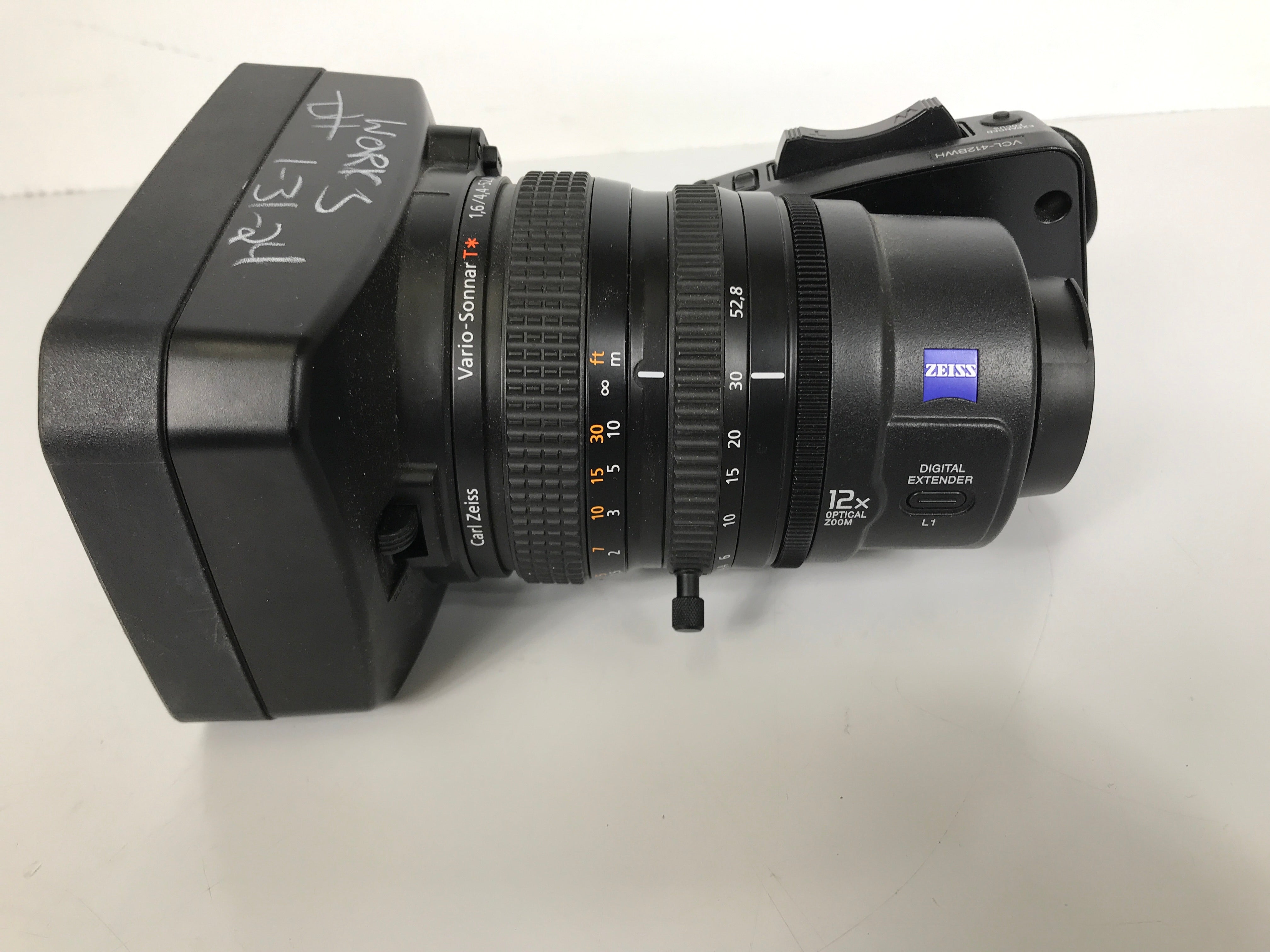 Sony Carl Zeiss VCL-412BWH 12x Optical Zoom Lens