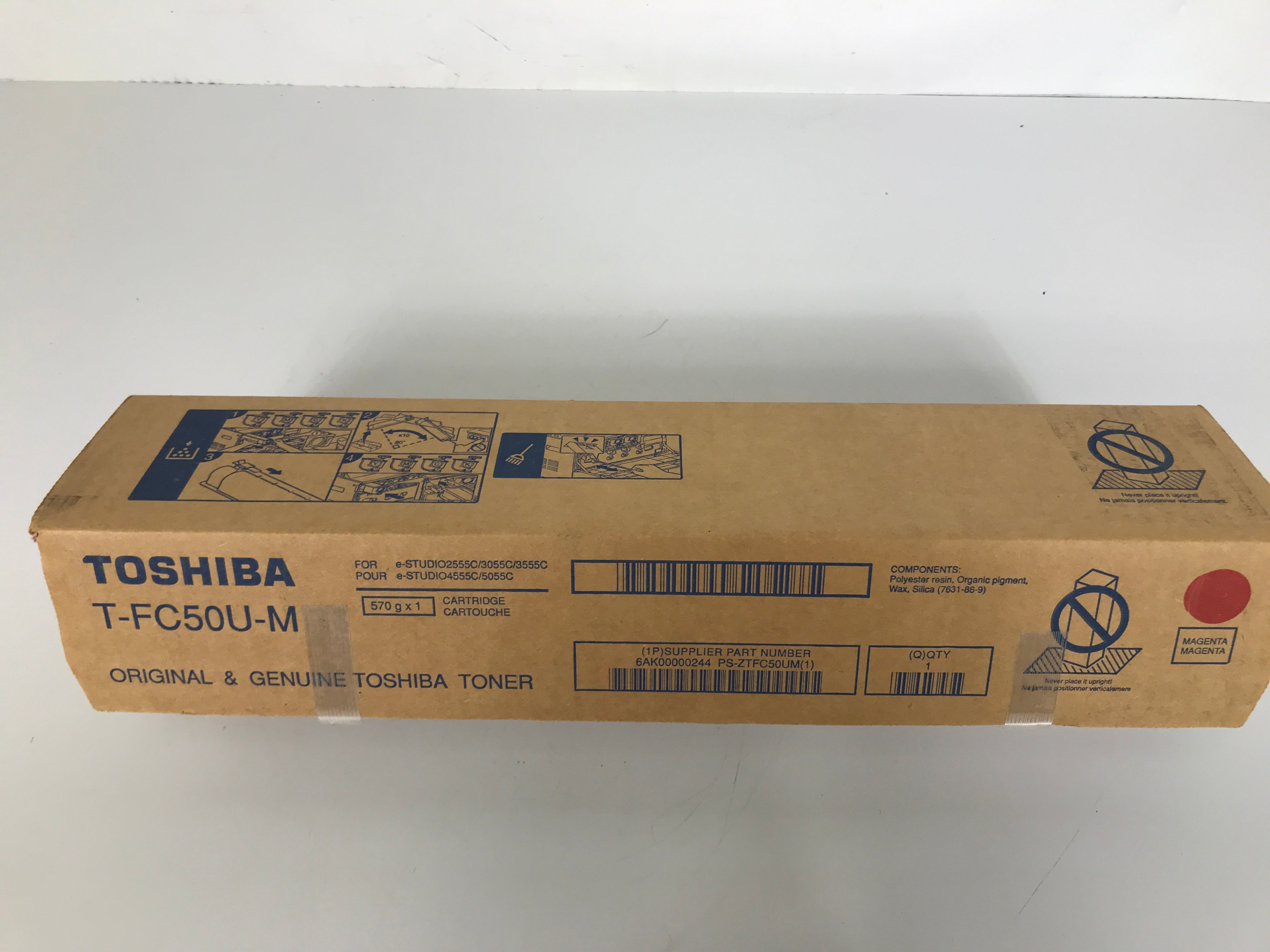 Toshiba T-FC50U-M Magenta Toner Cartridge