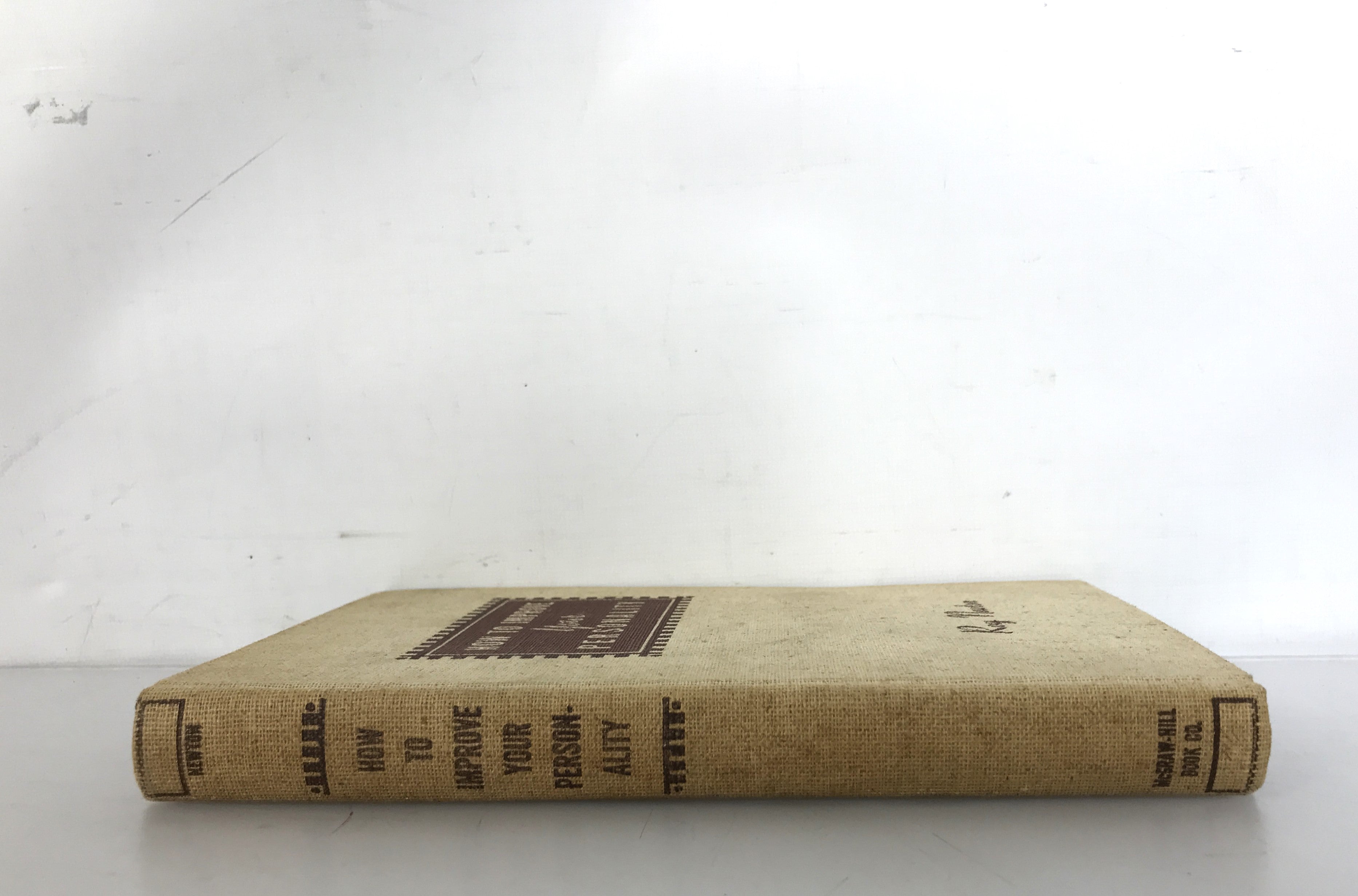 How to Improve Your Personality by Roy Newton Signed First Edition 1942 HC