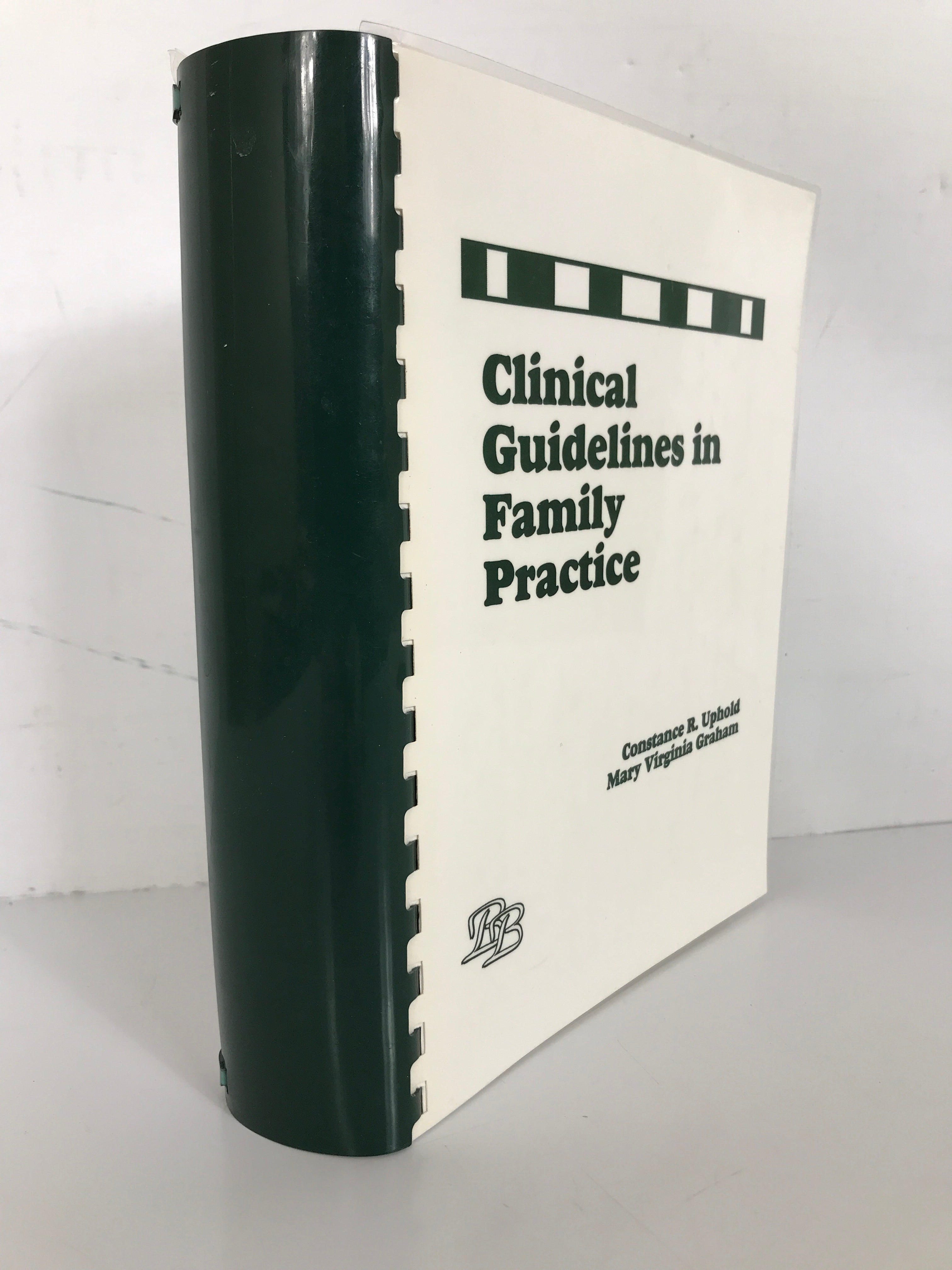 Clinical Guidelines in Family Practice; Uphold & Graham 2nd Ed 1994 Spiral Bound