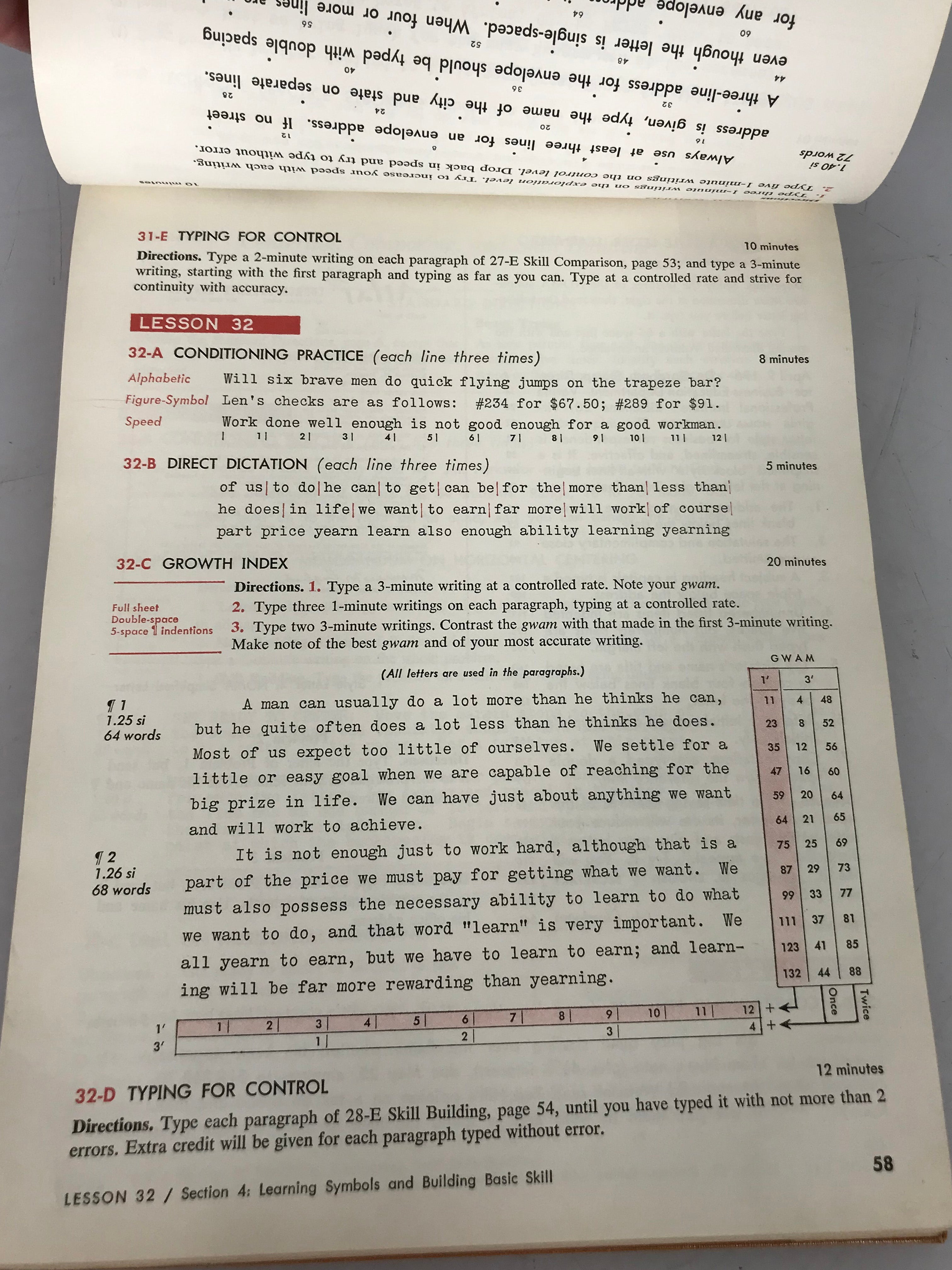 20th Century Typewriting 8th Edition 1962