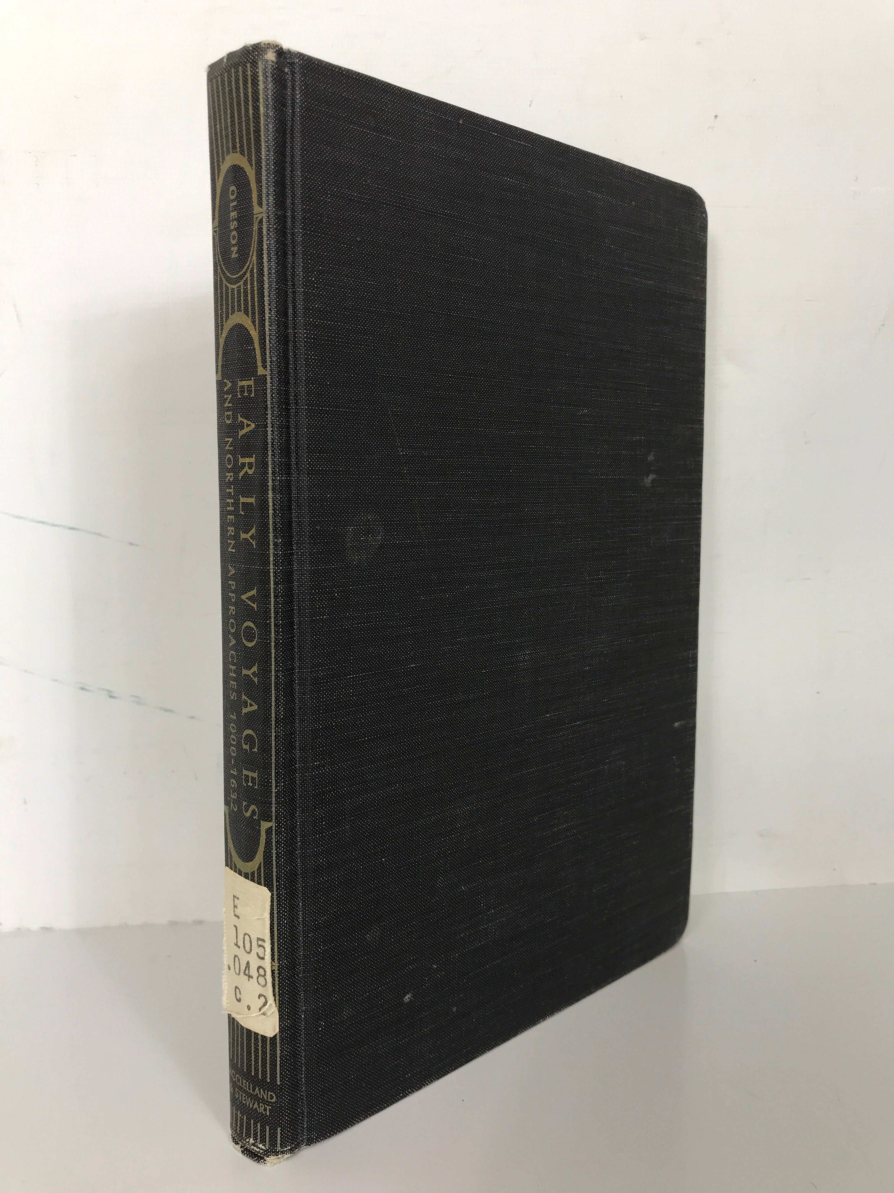 Early Voyages and Northern Approaches 1000-1632 by Oleson 1963 HC Ex-Lib
