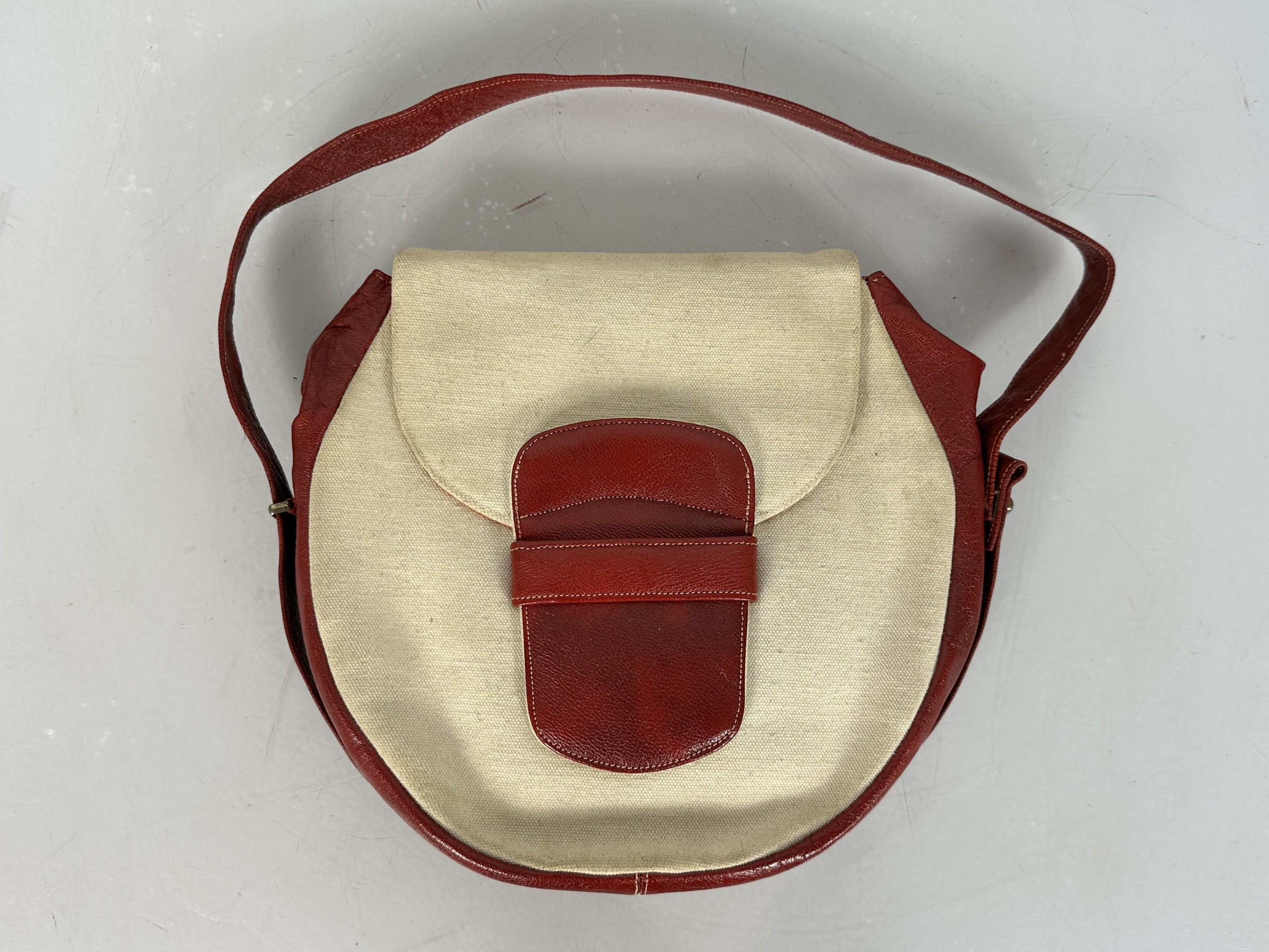 Vintage Round Crossbody Bag