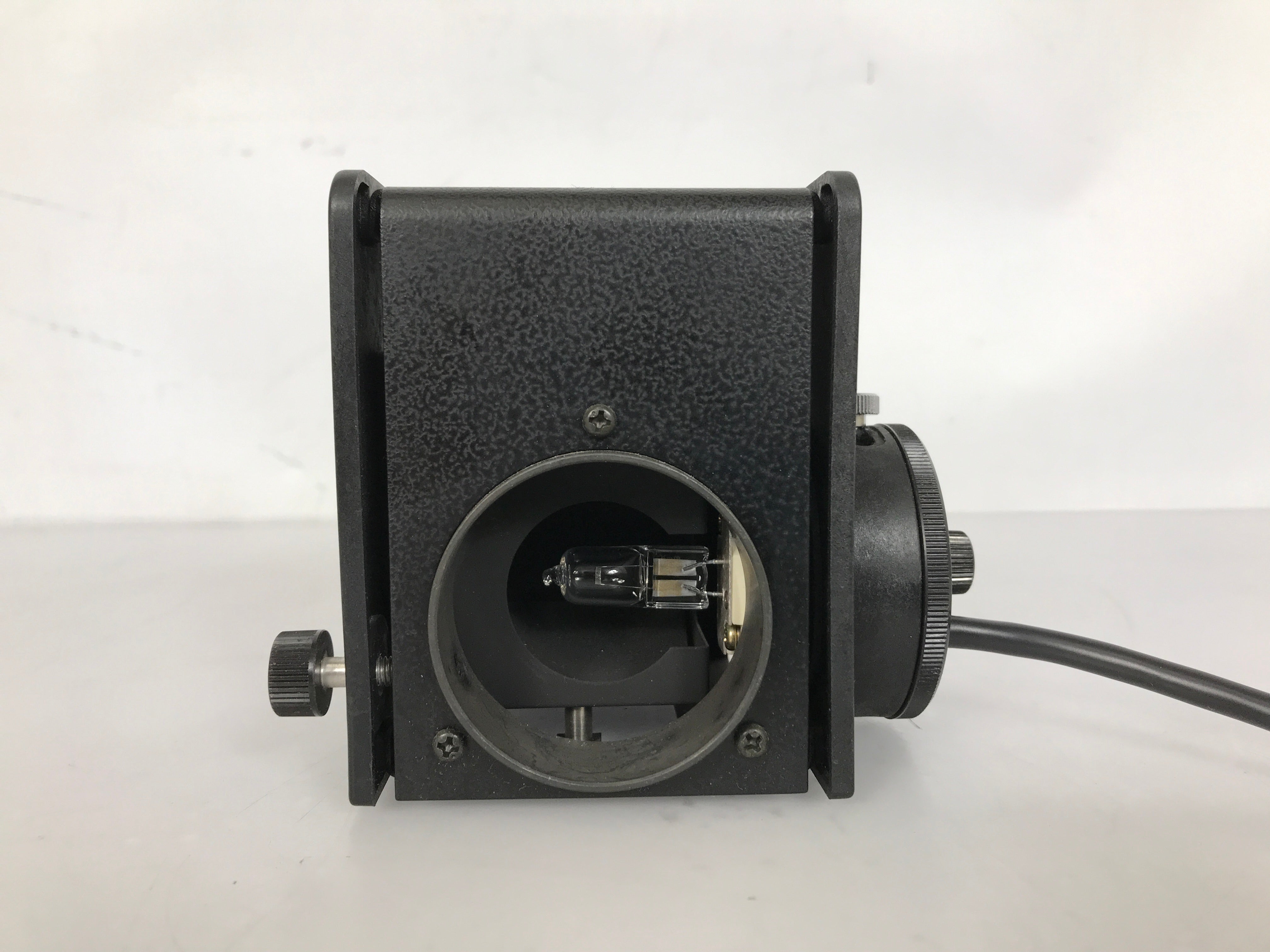 Nikon 12v 50w Lamp House for Diaphot Microscope *For Parts or Repair*