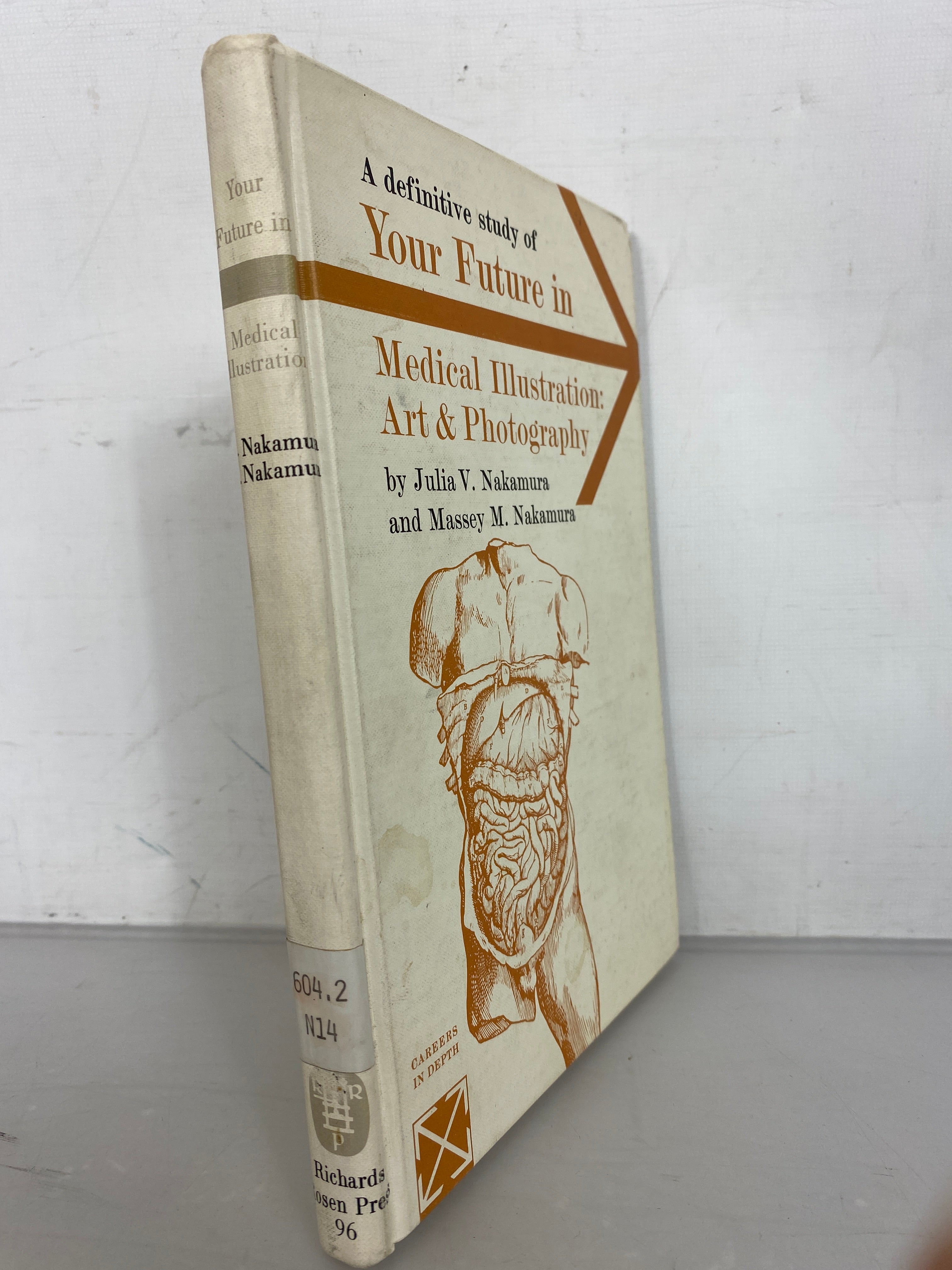 Your Future in Medical Illustration Art & Photography by Nakamura 1971 1st Ed HC