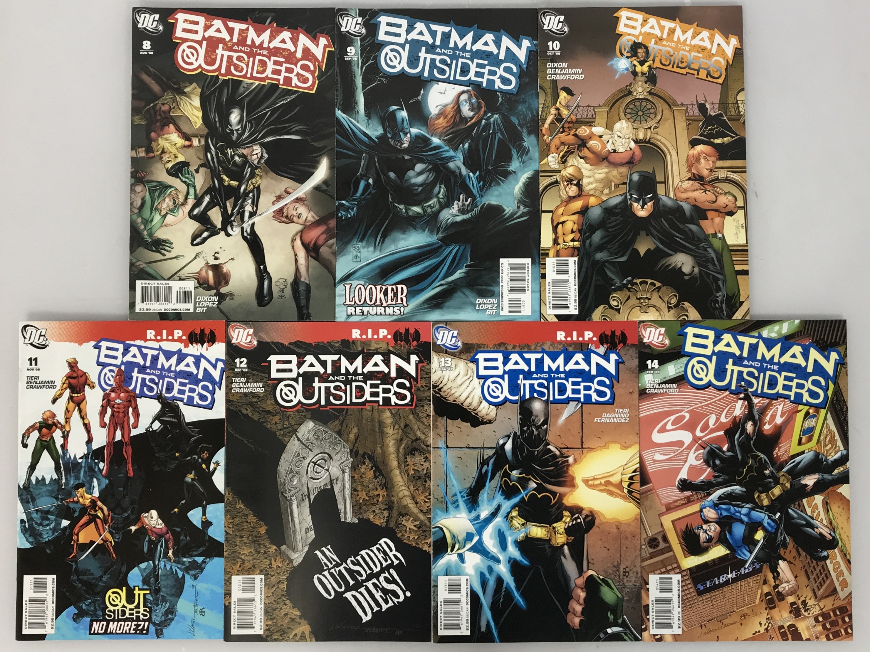 Batman and The Outsiders 8-14 2008-2009