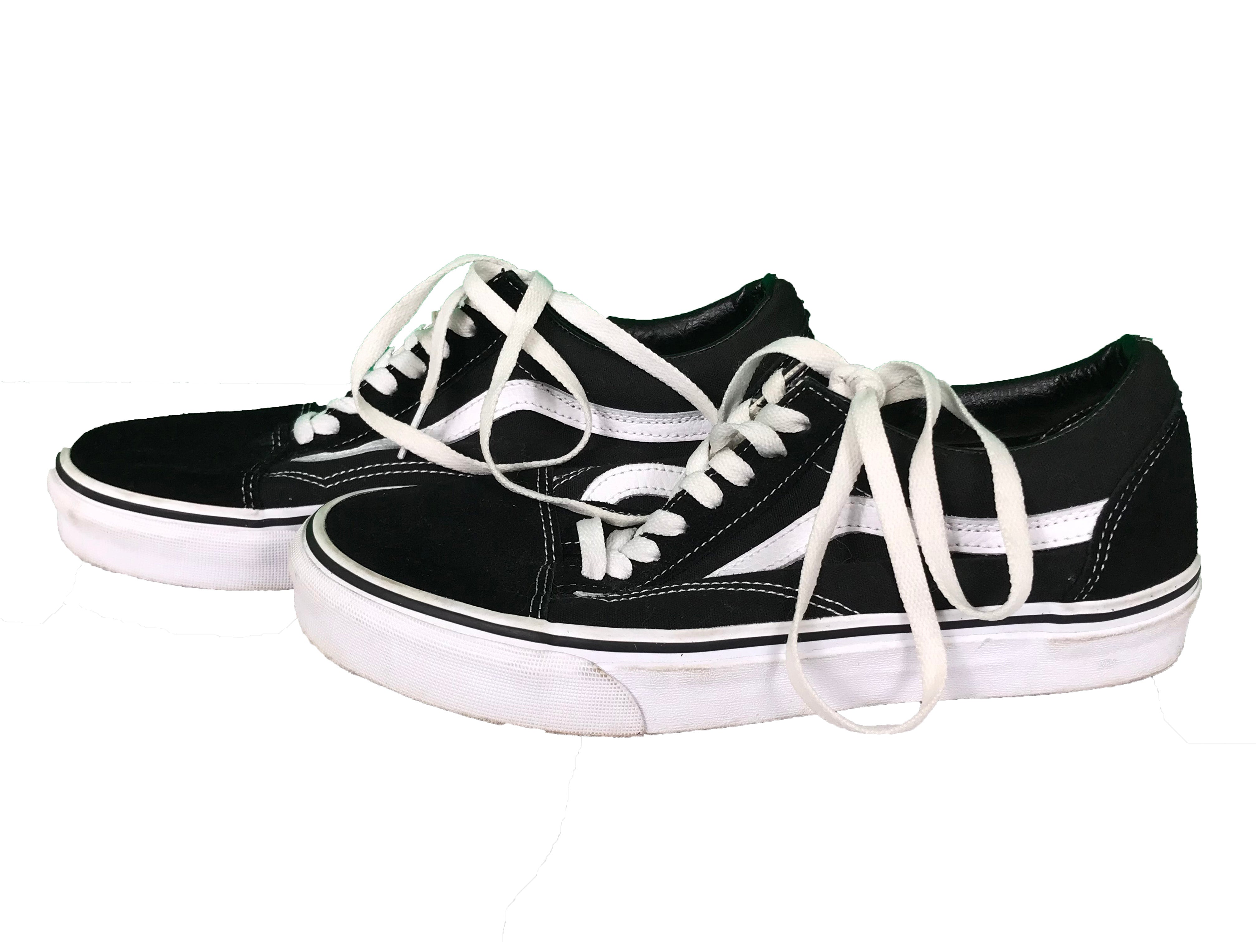 Vans Off the Wall Old Skool Black Low Sneaker Unisex Size 8.0/9.5 – MSU Surplus Store