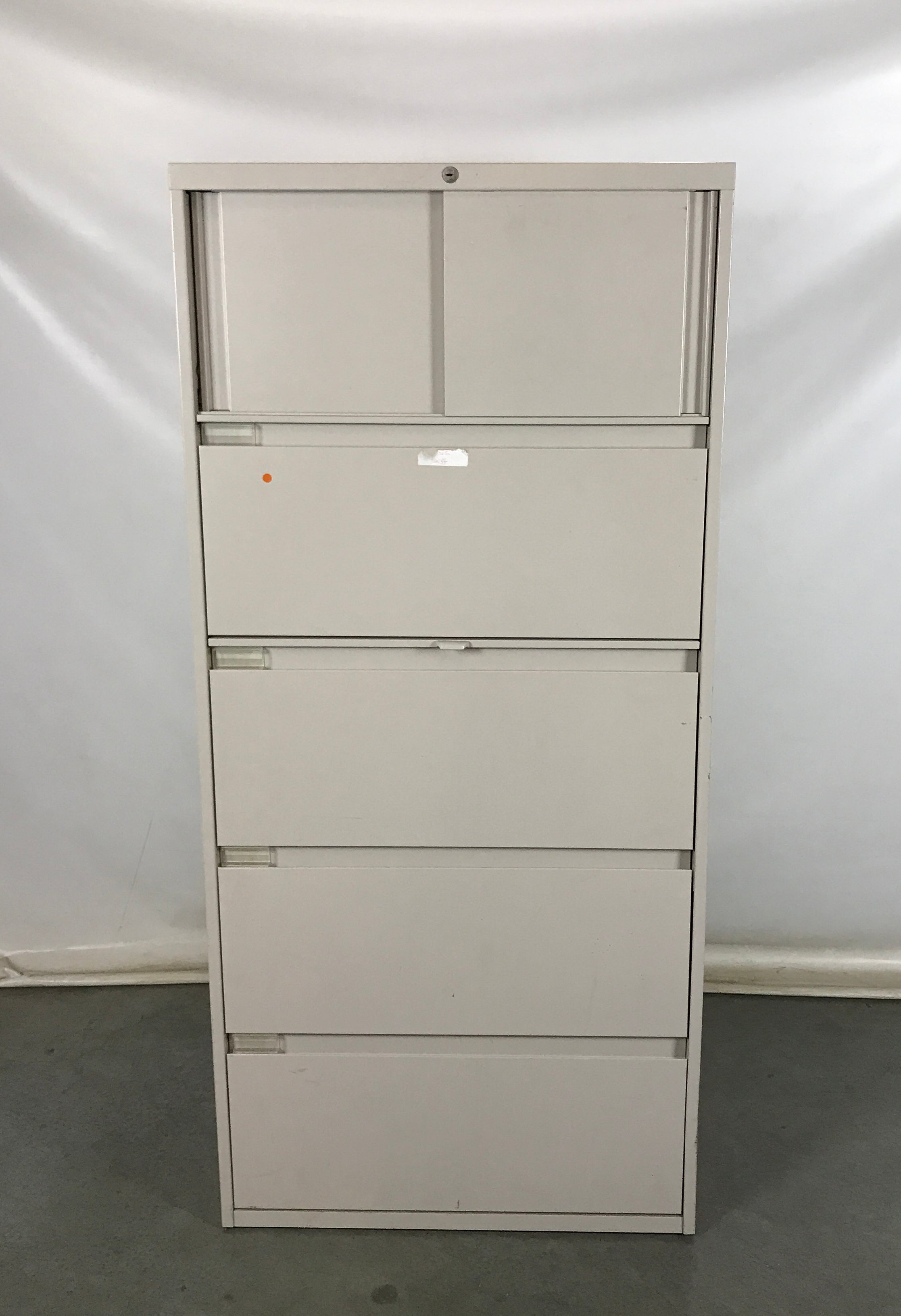 Steelcase Gray 5-Drawer Latera lFile Cabinet