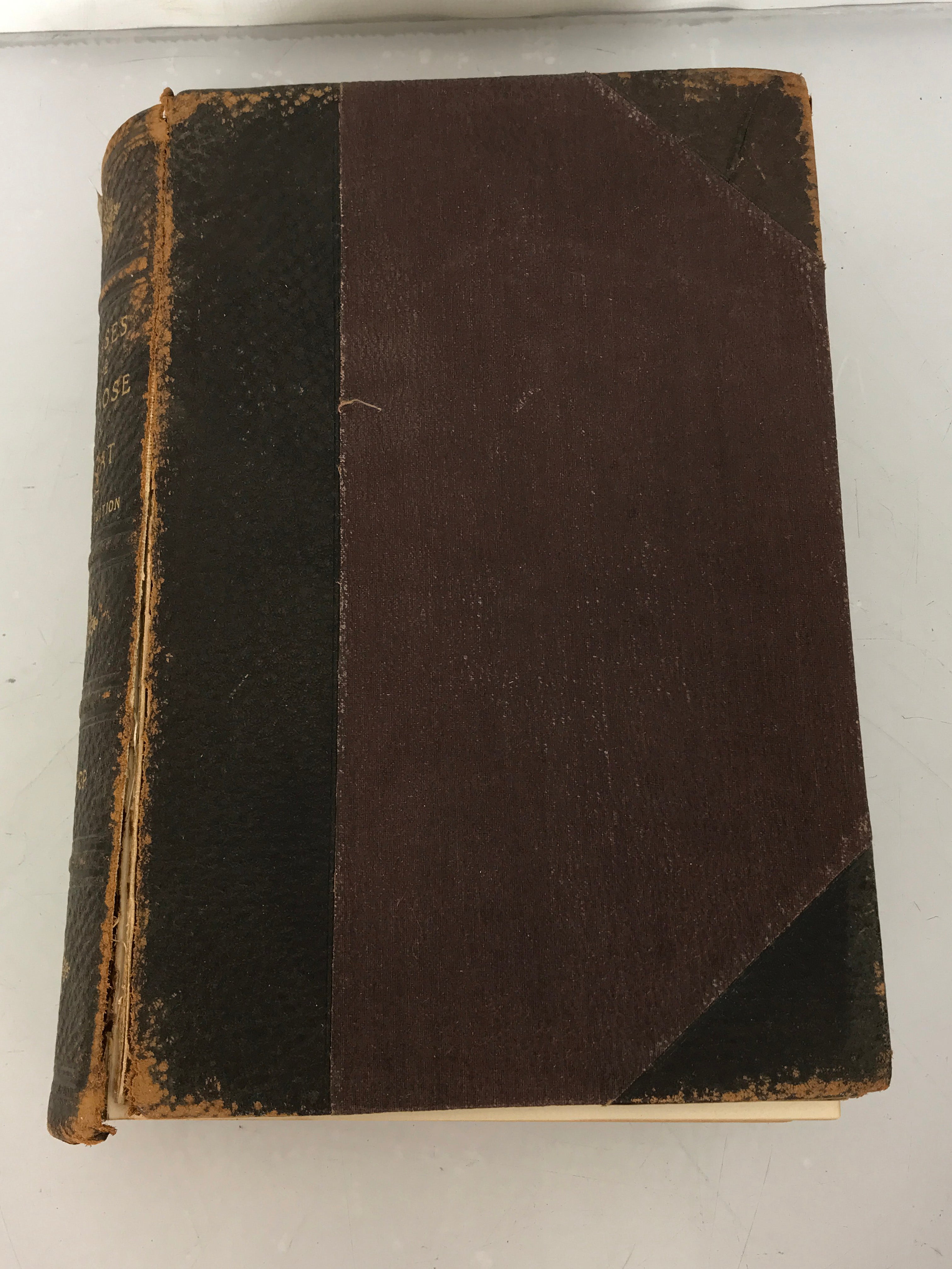 Diseases of the Ear Nose and Throat Second Edition by Bishop 1898 HC
