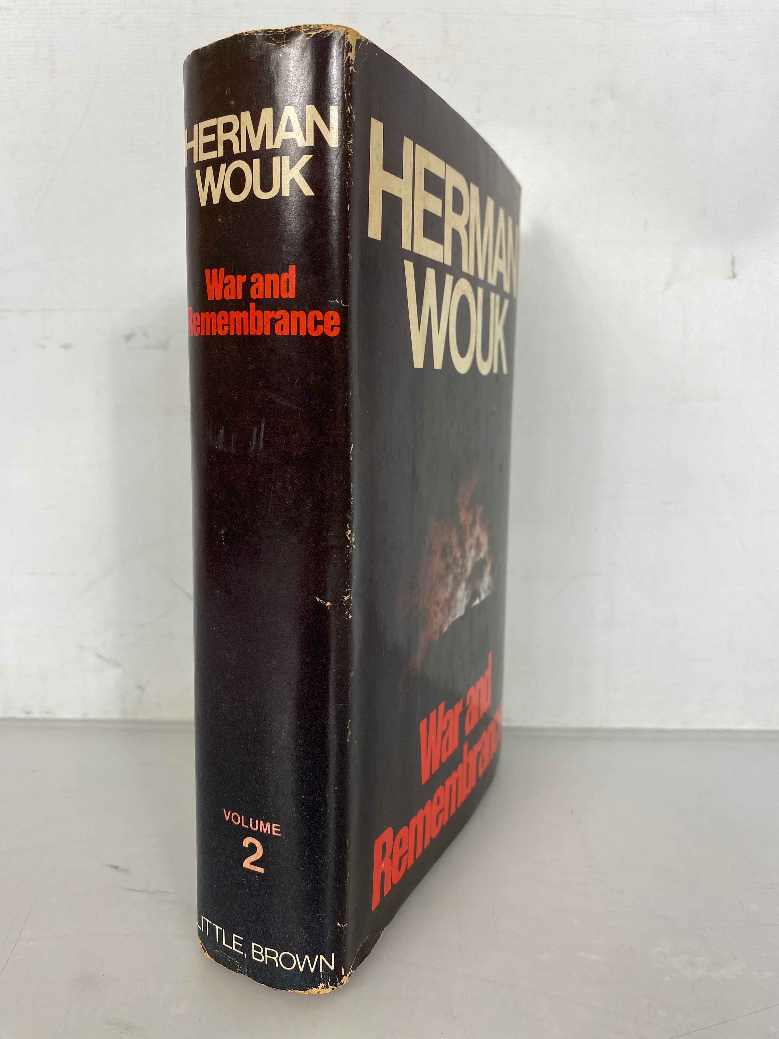 2 Volume Set: War and Remembrance by Herman Wouk 1978 Vintage HC DJ BCE