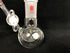 Synthware Glass Single Neck Reaction Flask with Glass Stopcock 24/40 100mL *New*