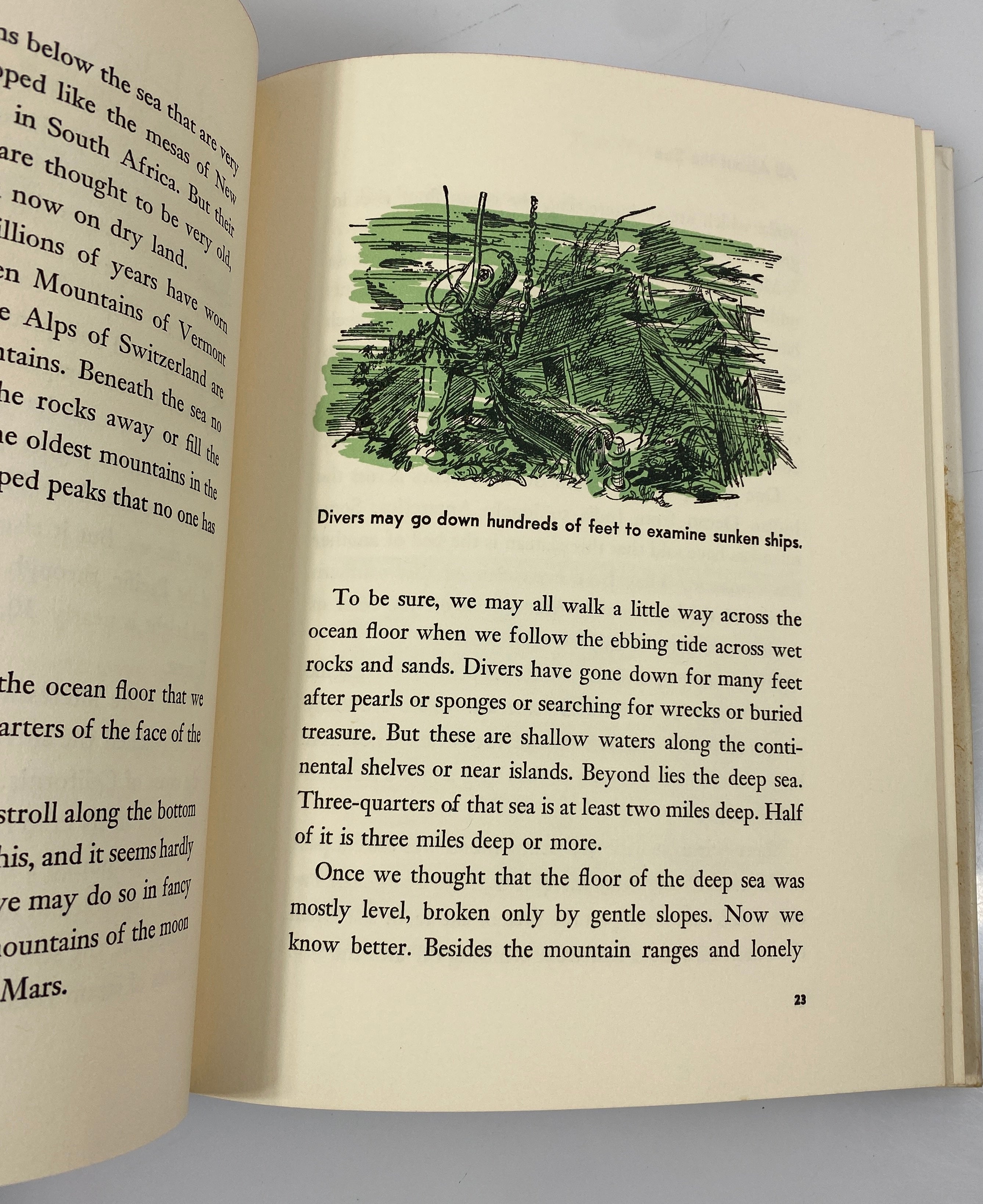 All About the Sea Ferdinand C. Lane Random House 1953 HCDJ