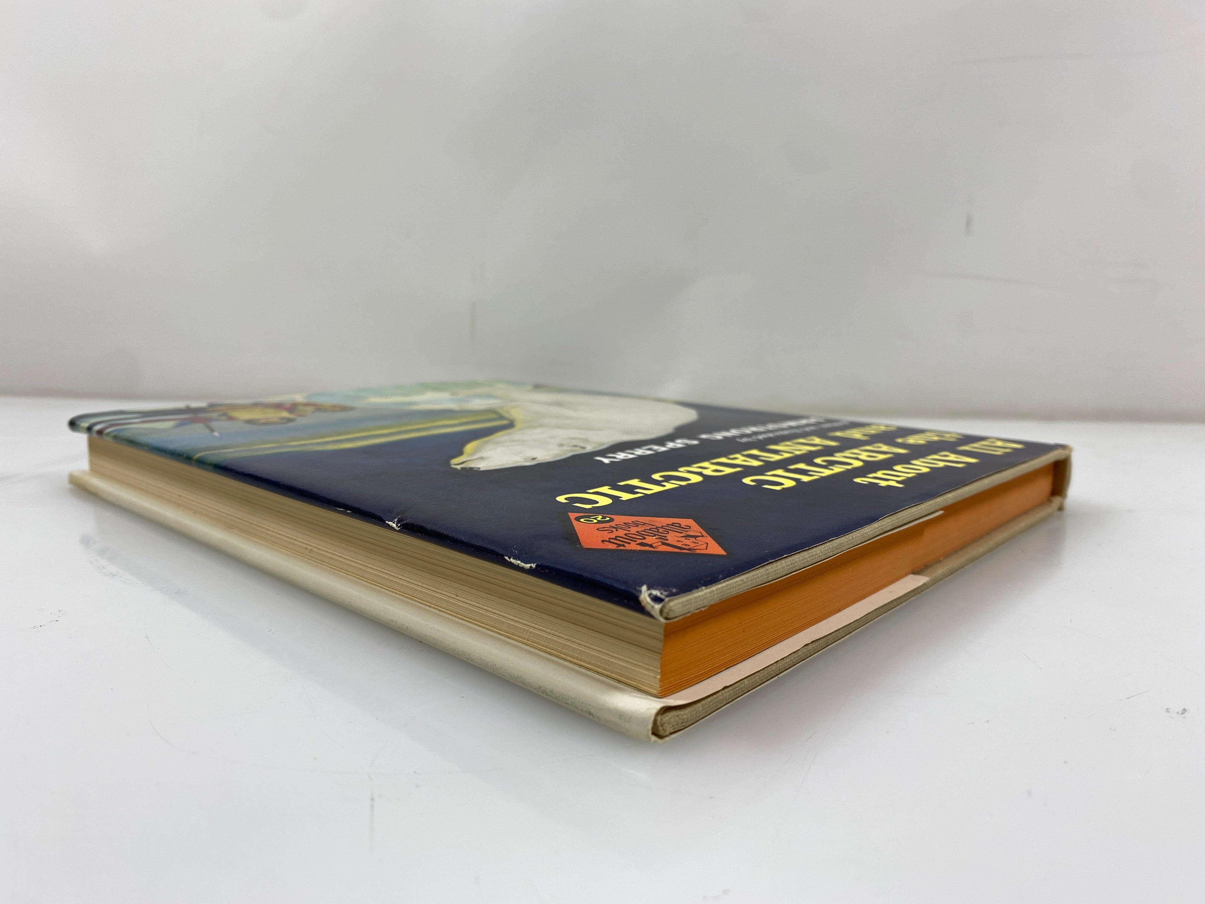All About the Artic and Antarctica Armstrong Sperry Random House 1957 HCDJ