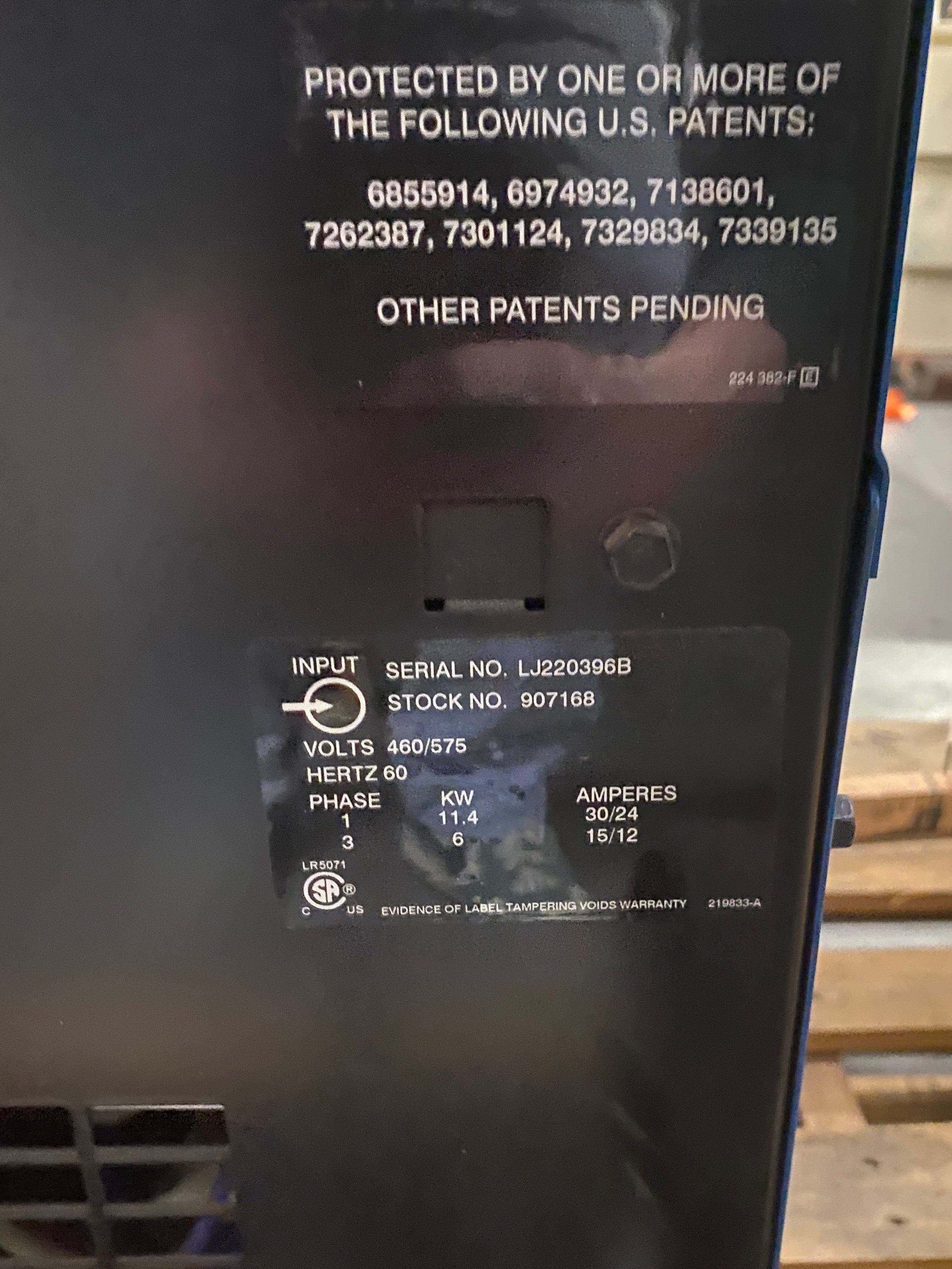 Miller "Millermatic" #350P Welding System *Untested*