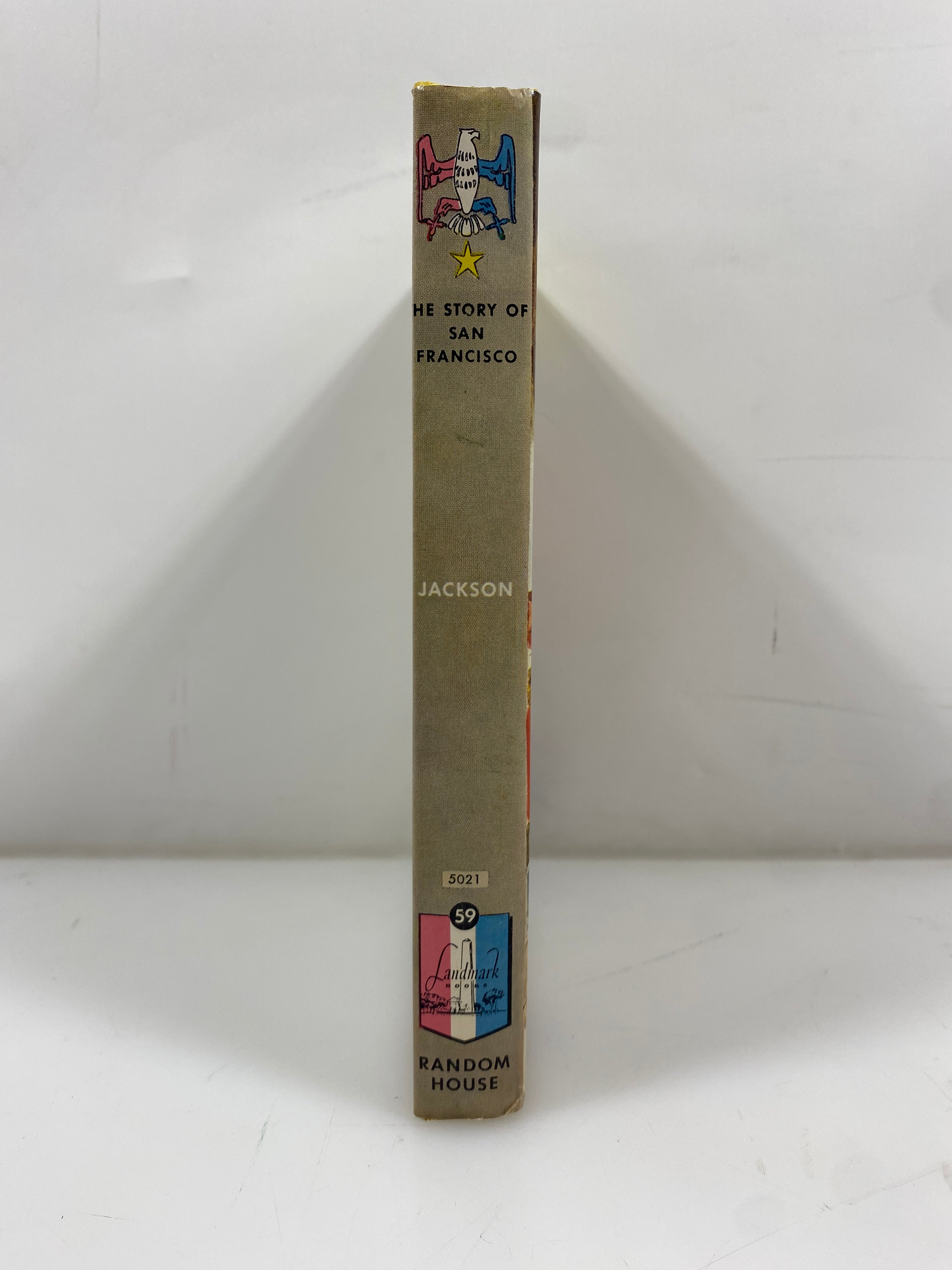 The Story of San Francisco Charlotte Jackson Random House 1955 HCDJ