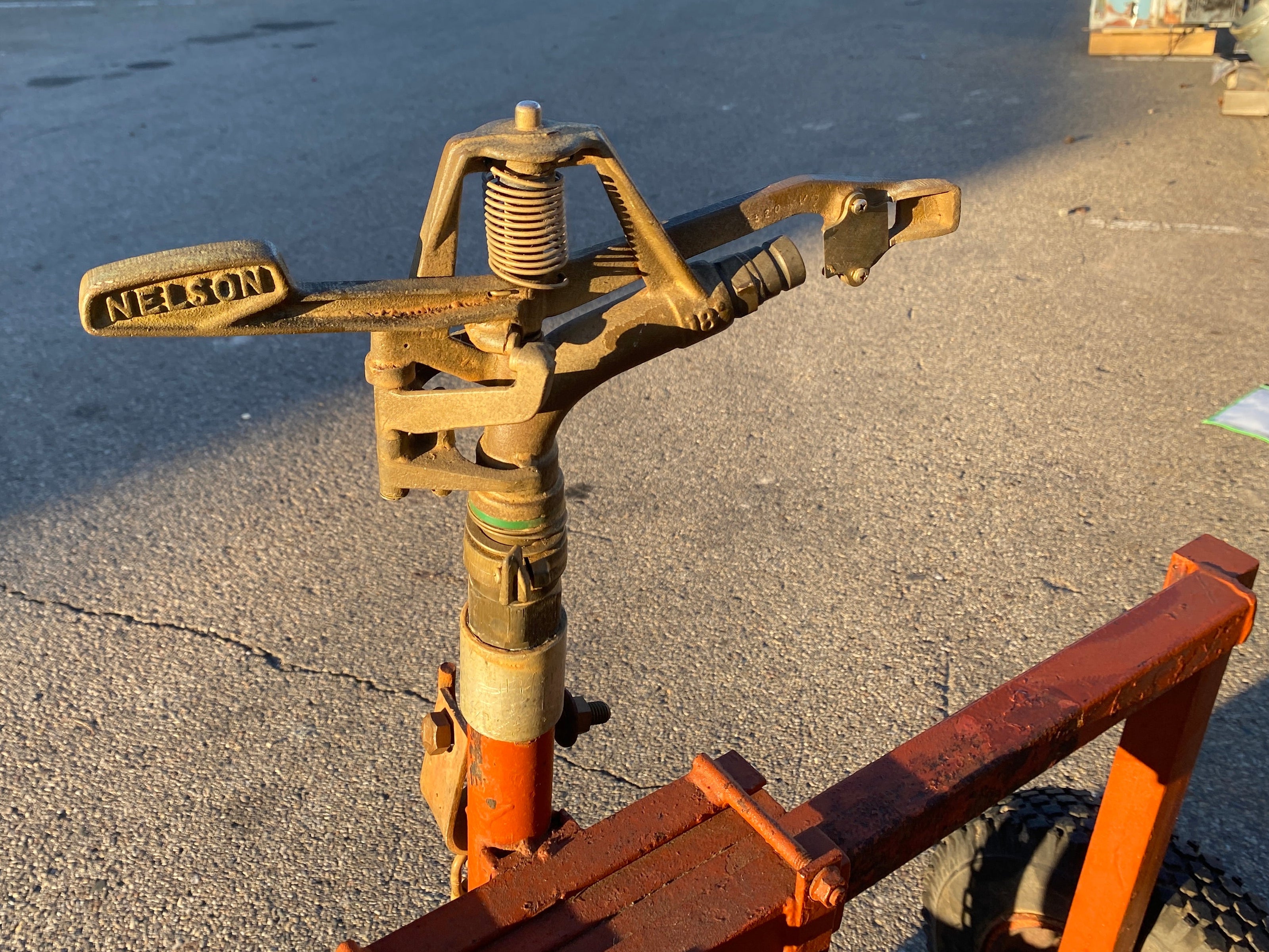 Kifco Water Reel w/ Sprinkler Attachment