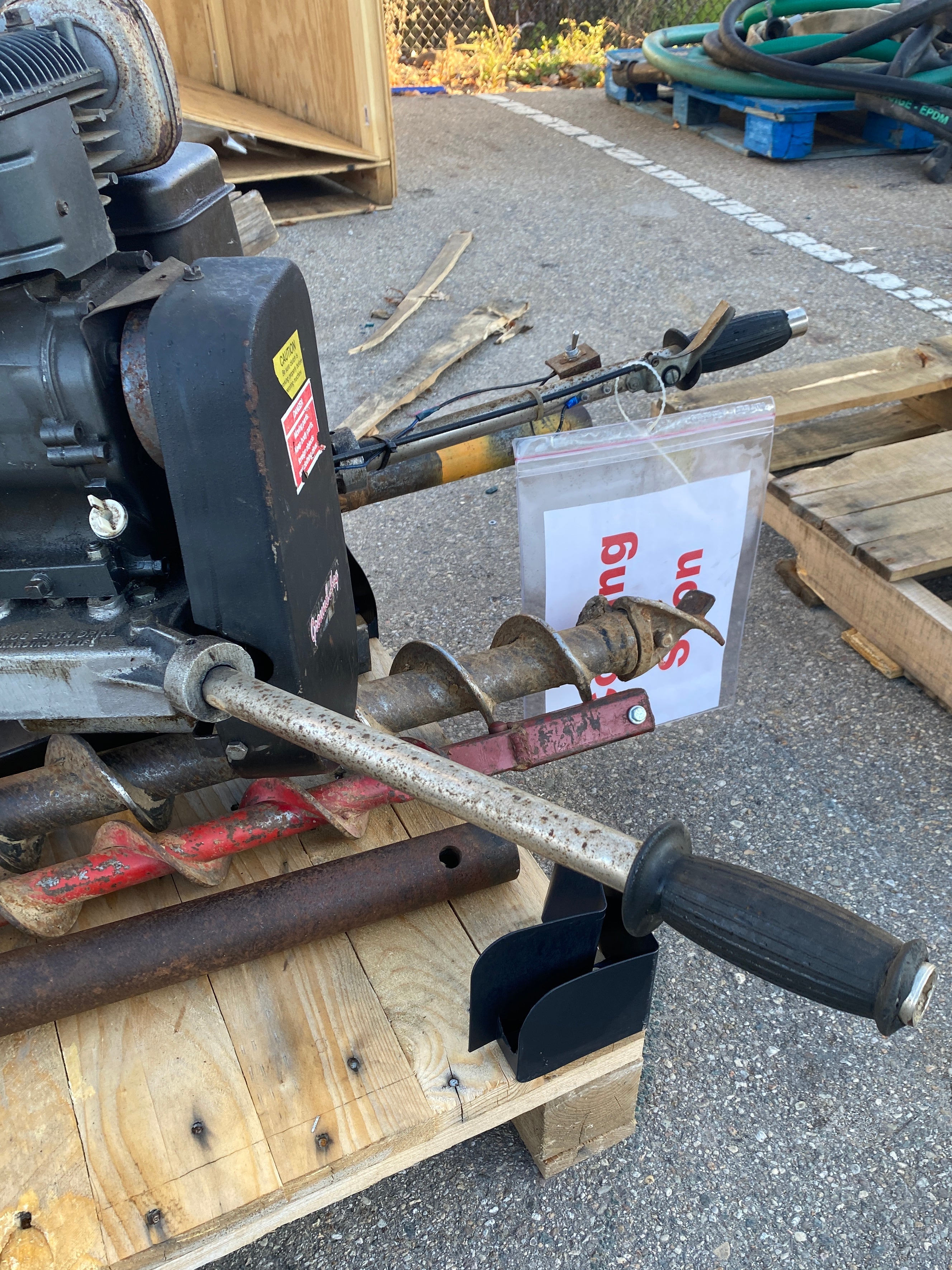 Ground-Hog 2 Man Industrial Auger