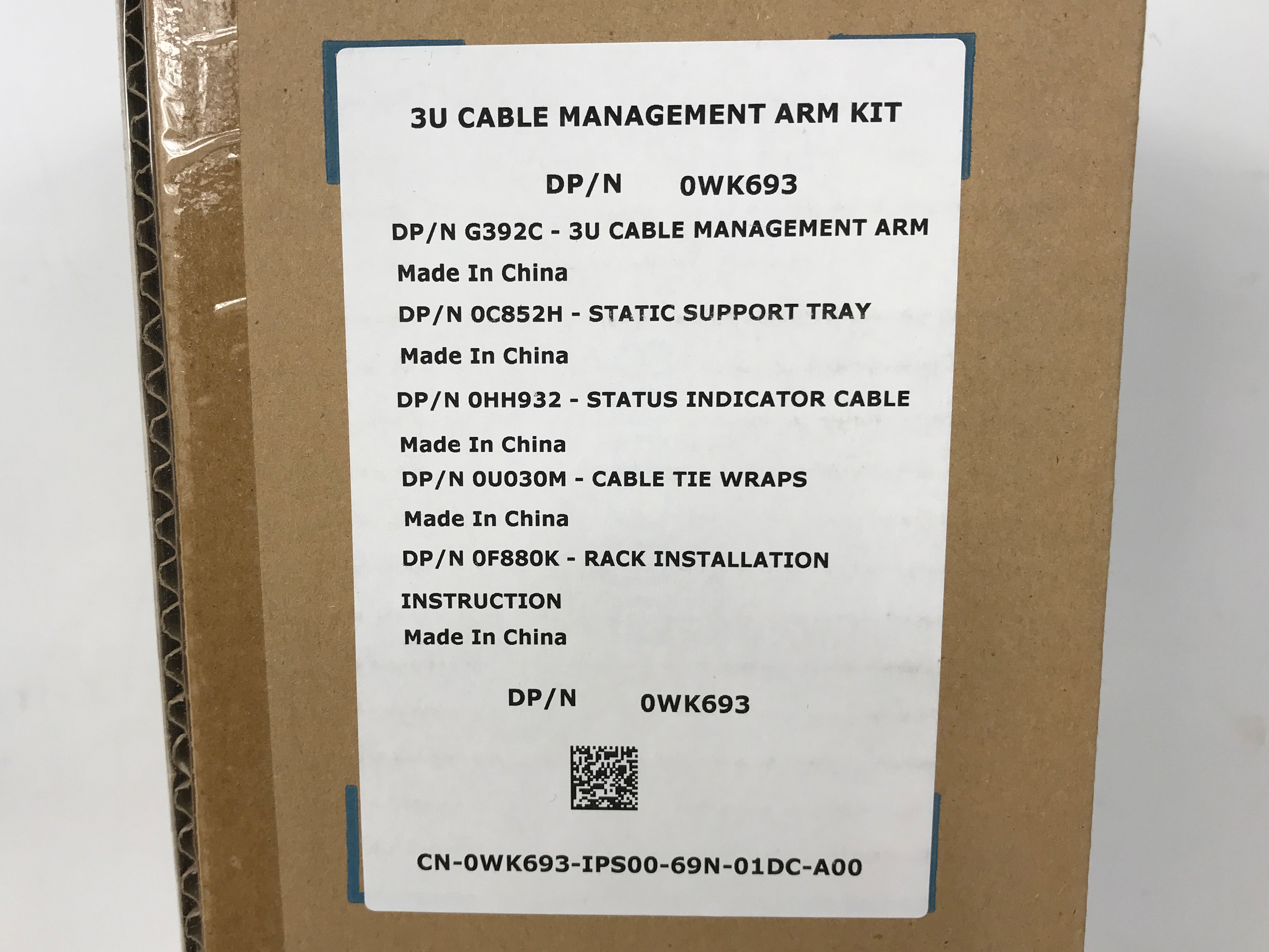 Dell PowerEdge 0WK693 3U Cable Management Arm Kit