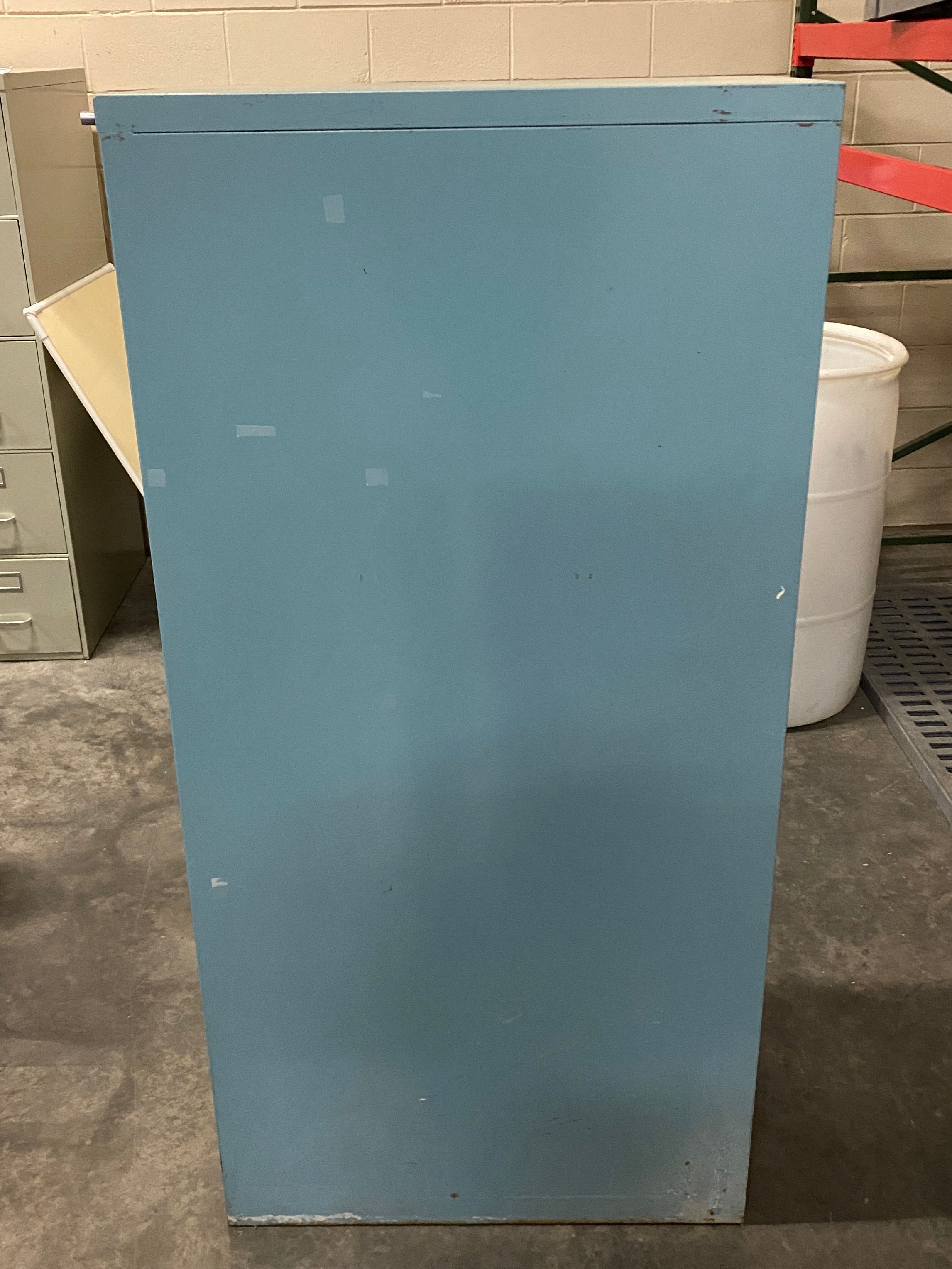 Steelcase #18452 5 Drawer Blue File Cabinet