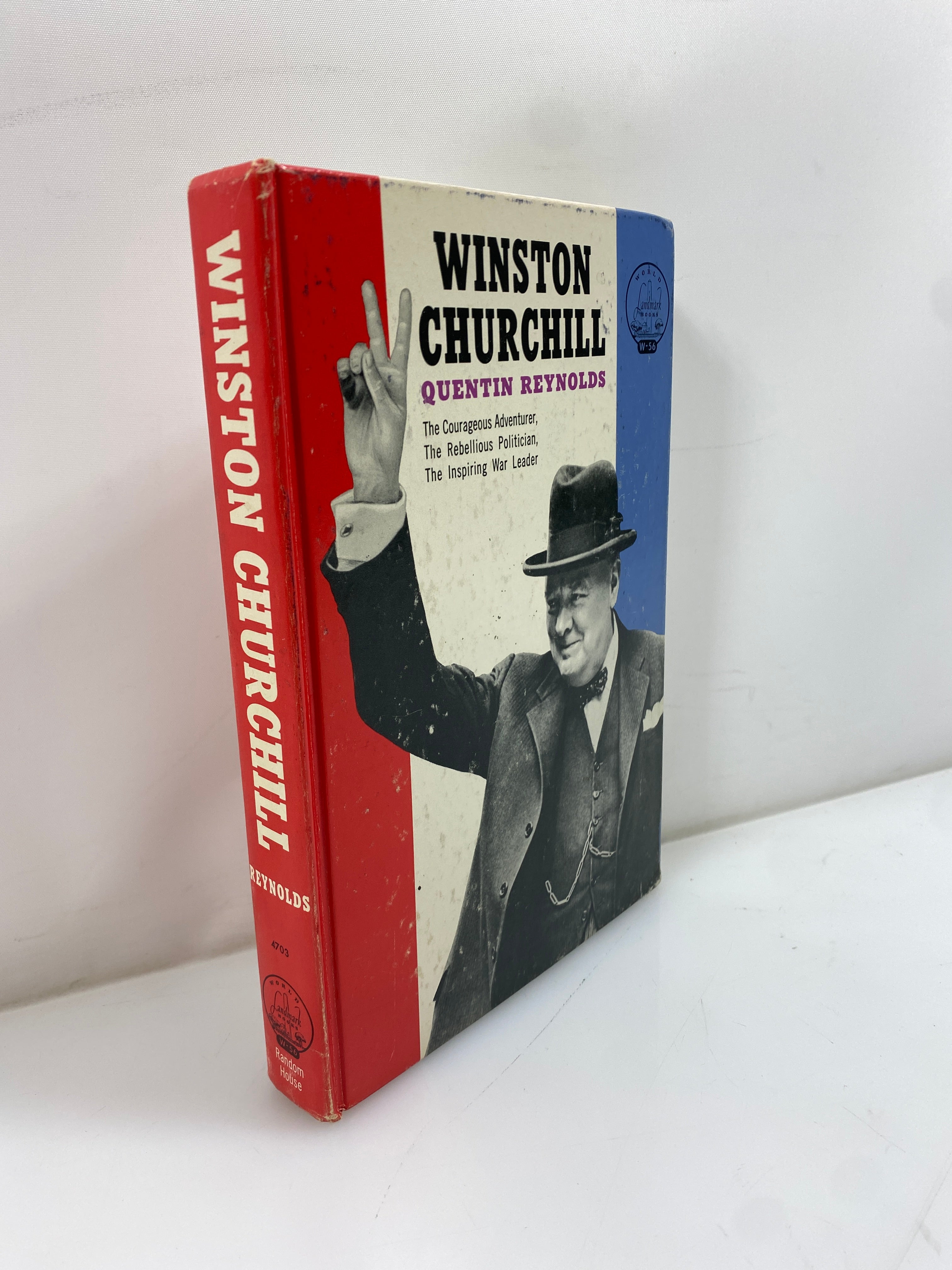 Winston Churchill Quentin Reynolds Random House 1963 HC