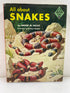All About Snakes Bessie M. Hecht Random House 6th Print 1956 HCDJ