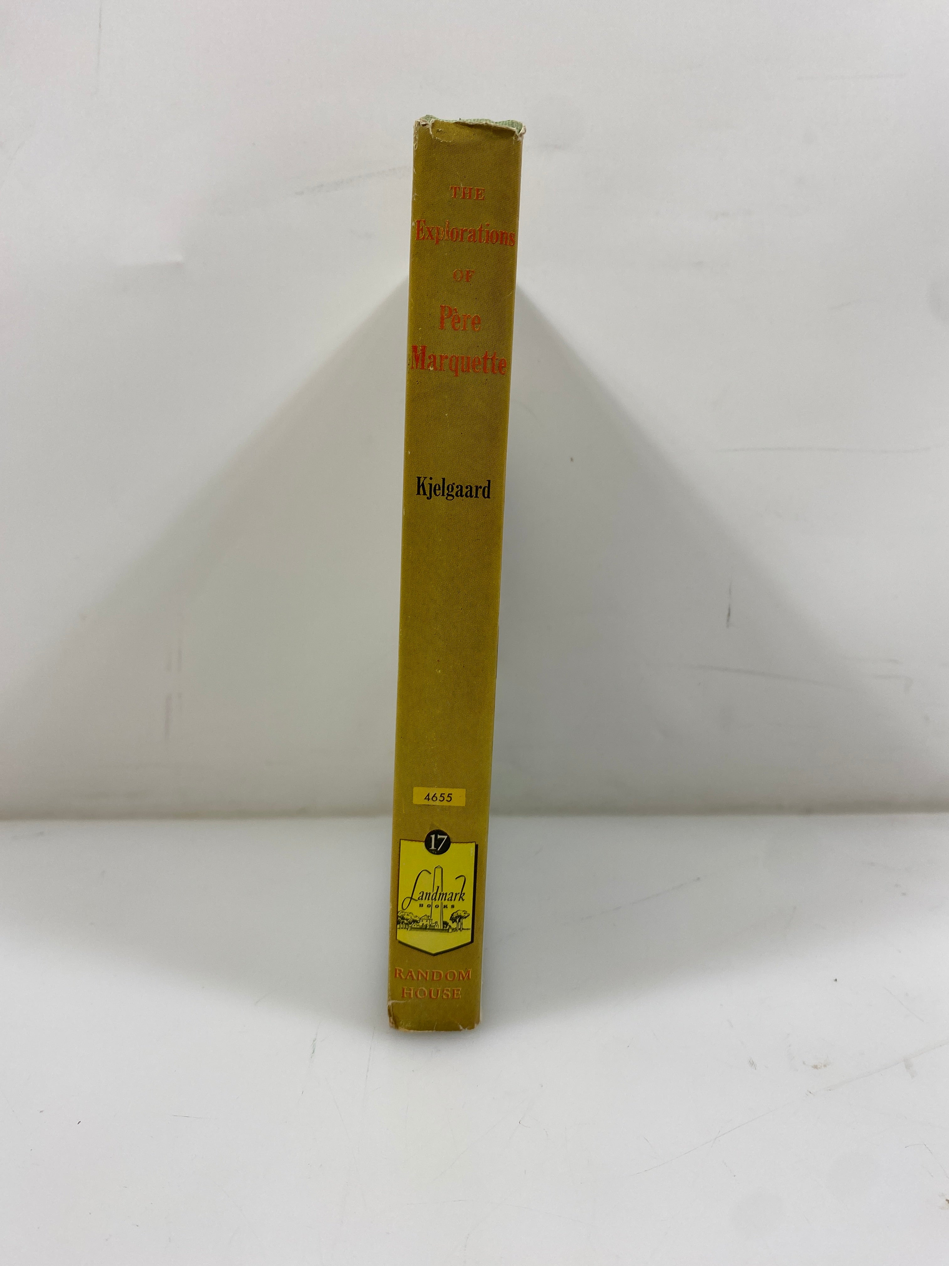 The Explorations of Pere Marquette Jim Kjelgaard Random House 1951 HCDJ