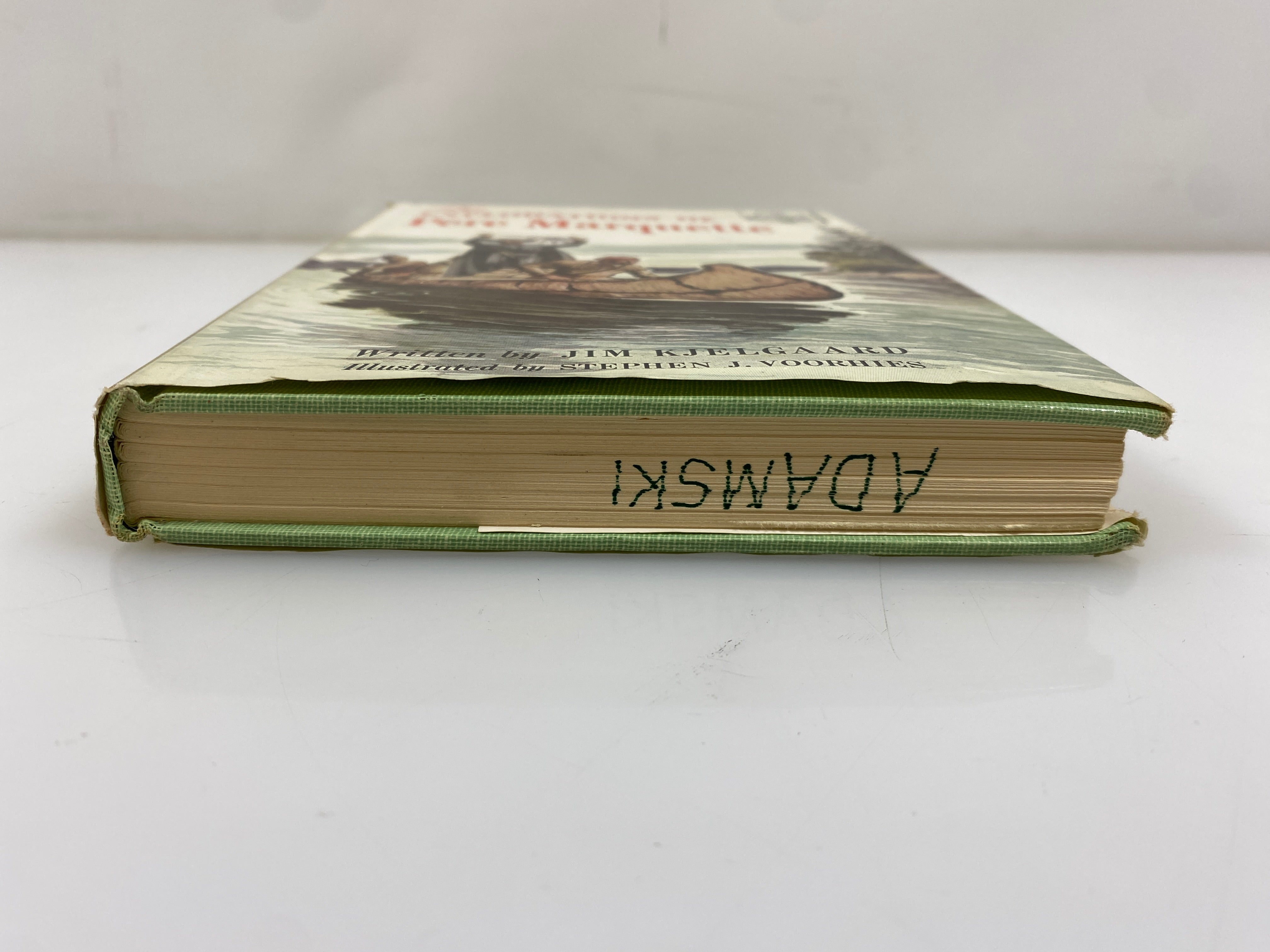 The Explorations of Pere Marquette Jim Kjelgaard Random House 1951 HCDJ