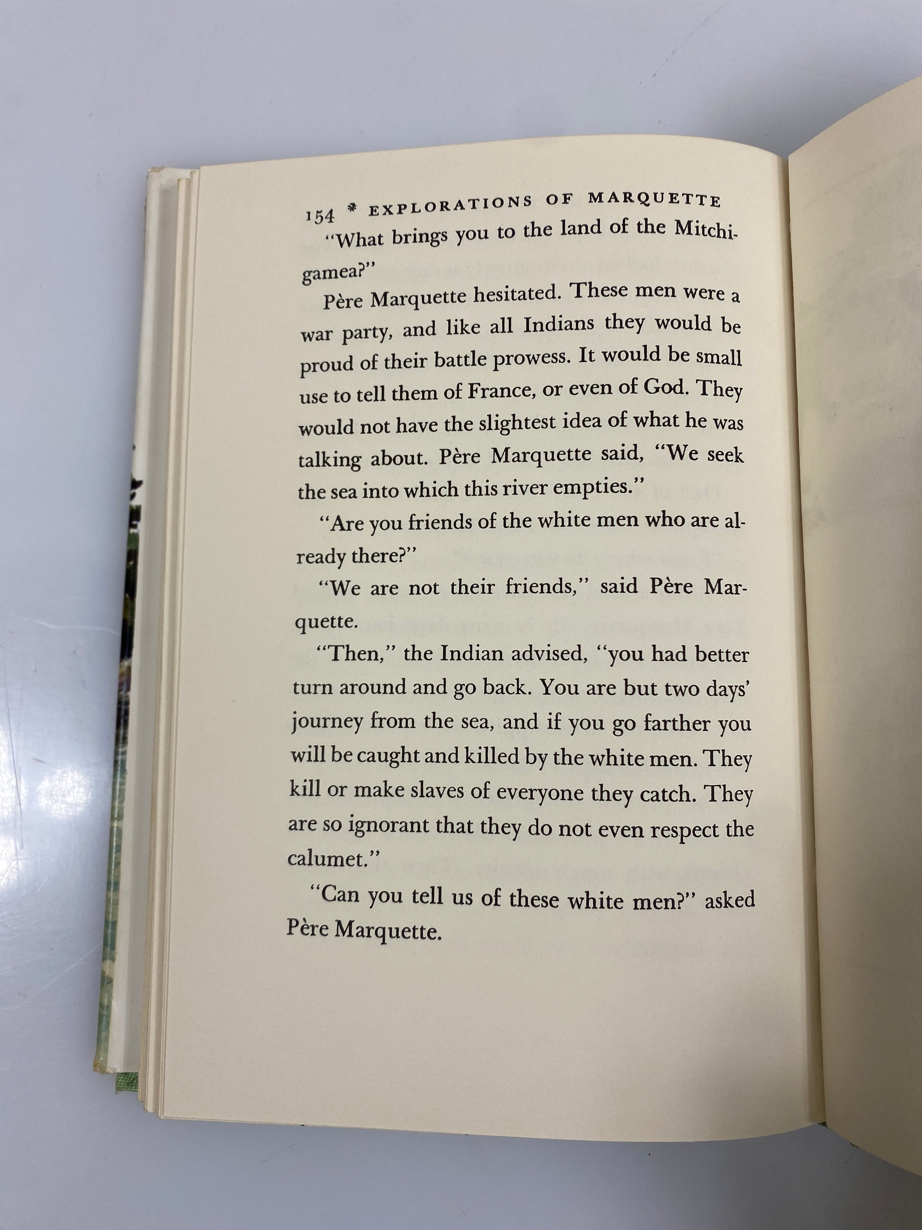 The Explorations of Pere Marquette Jim Kjelgaard Random House 1951 HCDJ