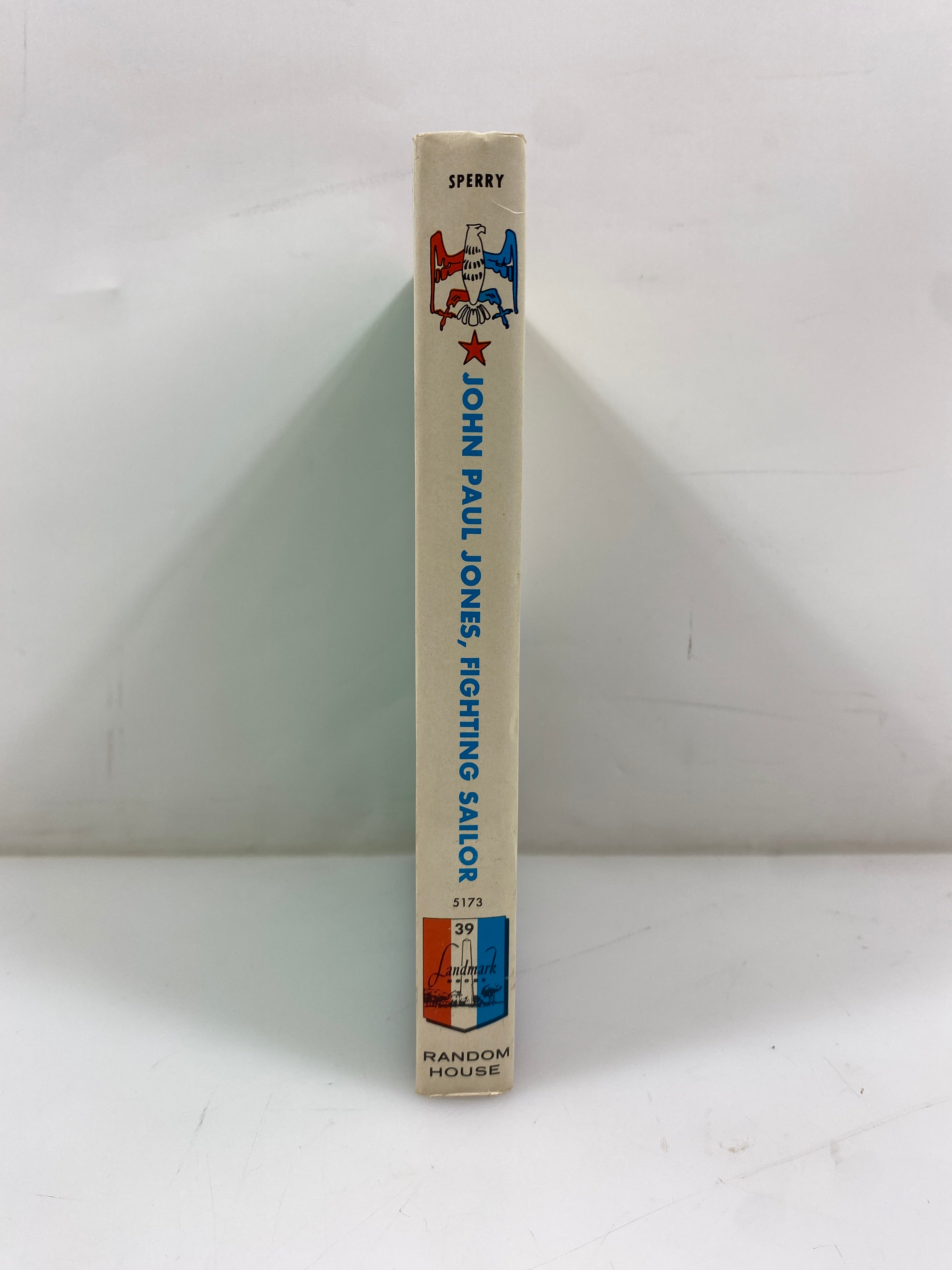 John Paul Jones, Fighting Sailor Armstrong Sperry Random House 1953 HC