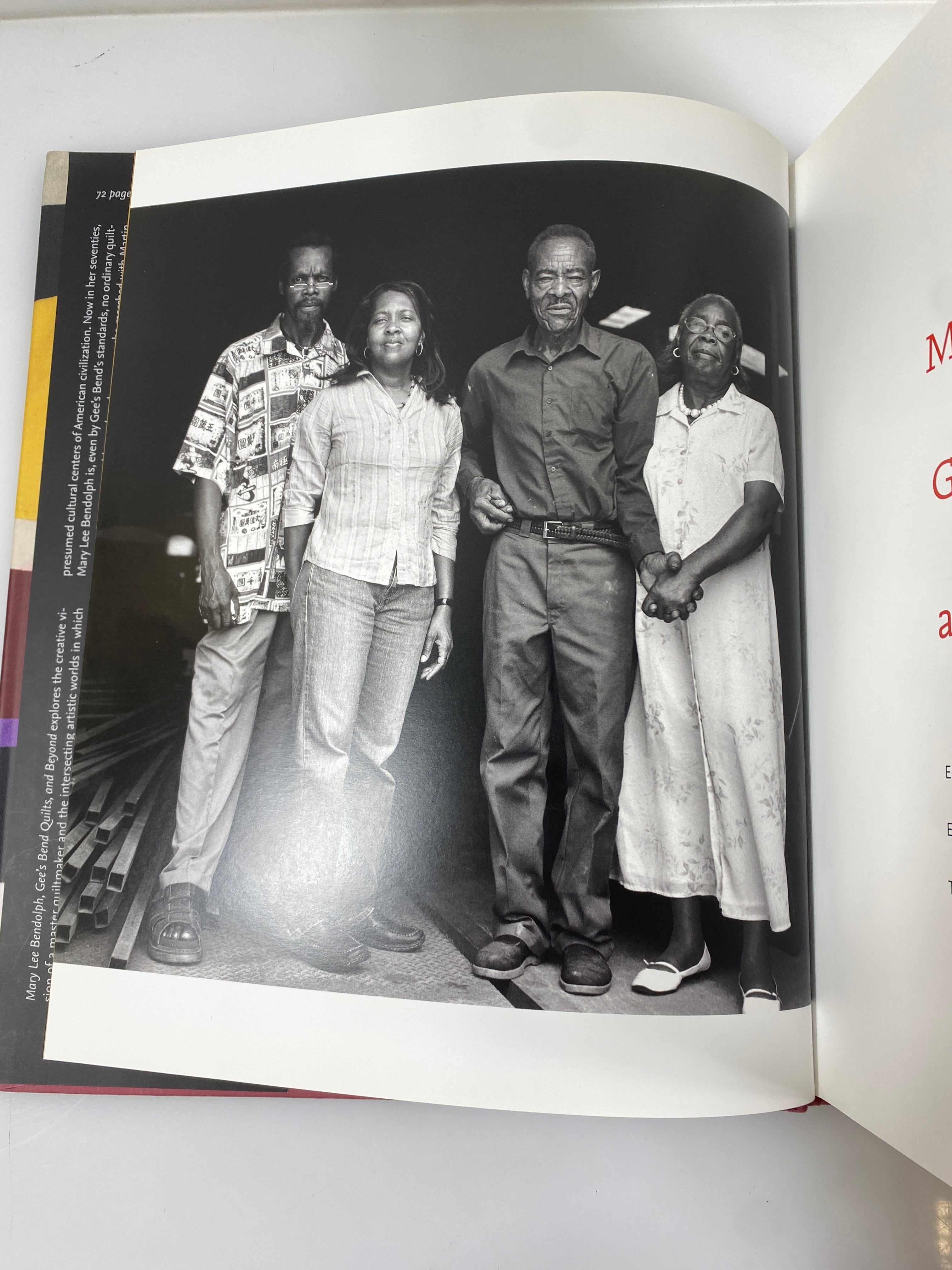 *Signed* Mary Lee Bendolph, Gee's Bend Quilts, and Beyond 2006 HCDJ