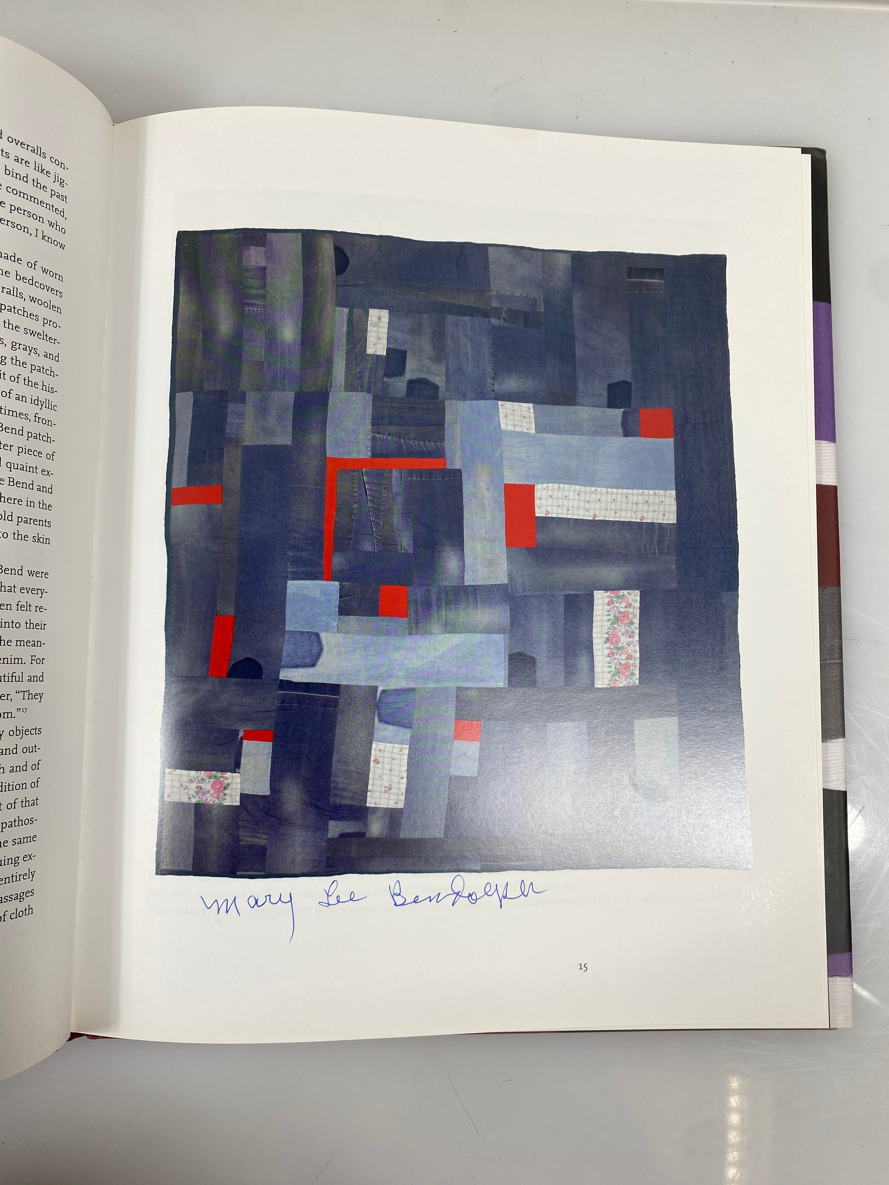 *Signed* Mary Lee Bendolph, Gee's Bend Quilts, and Beyond 2006 HCDJ