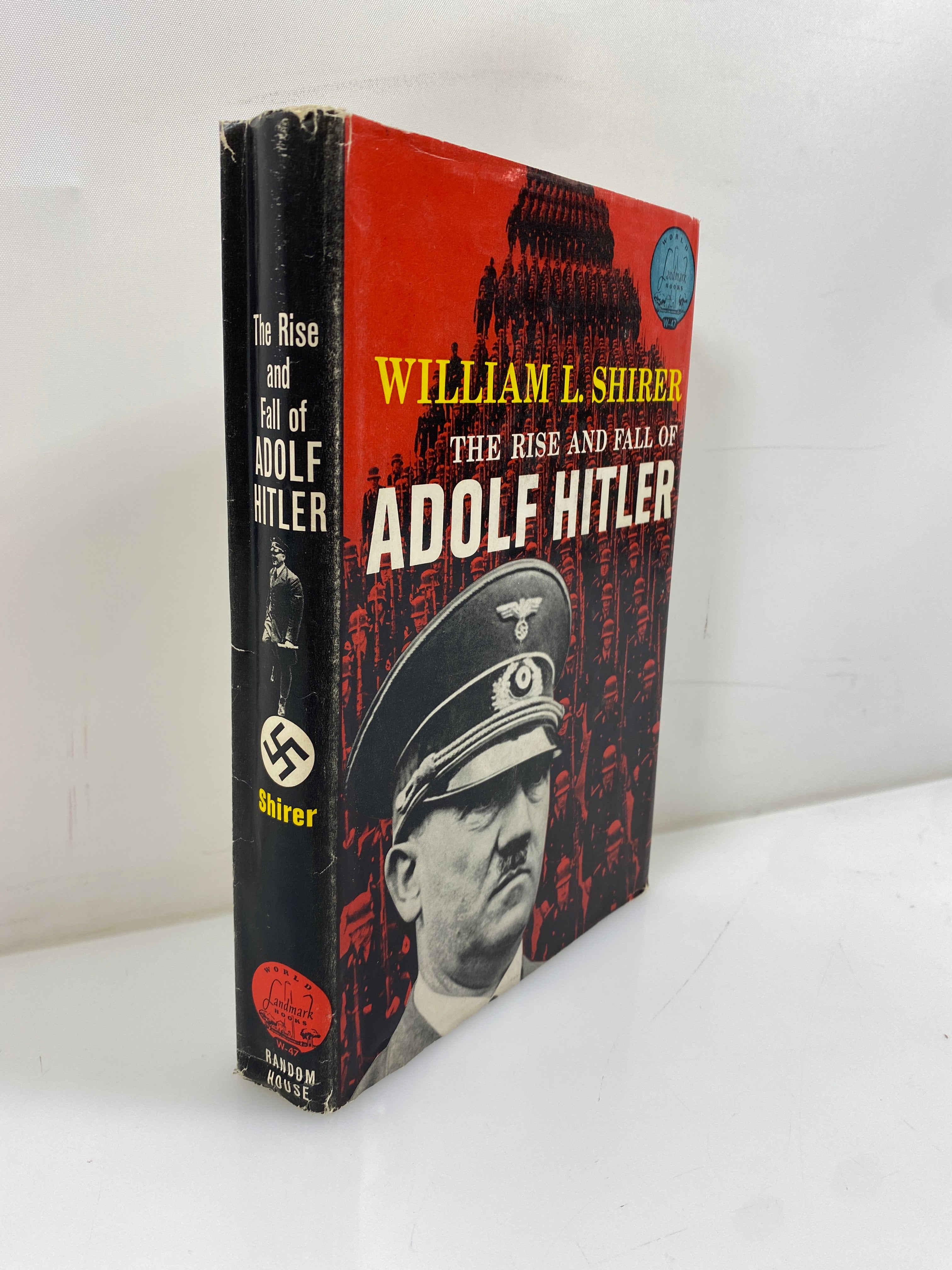 The Rise and Fall of Adolf Hitler Shirer Random House 1961 HCDJ