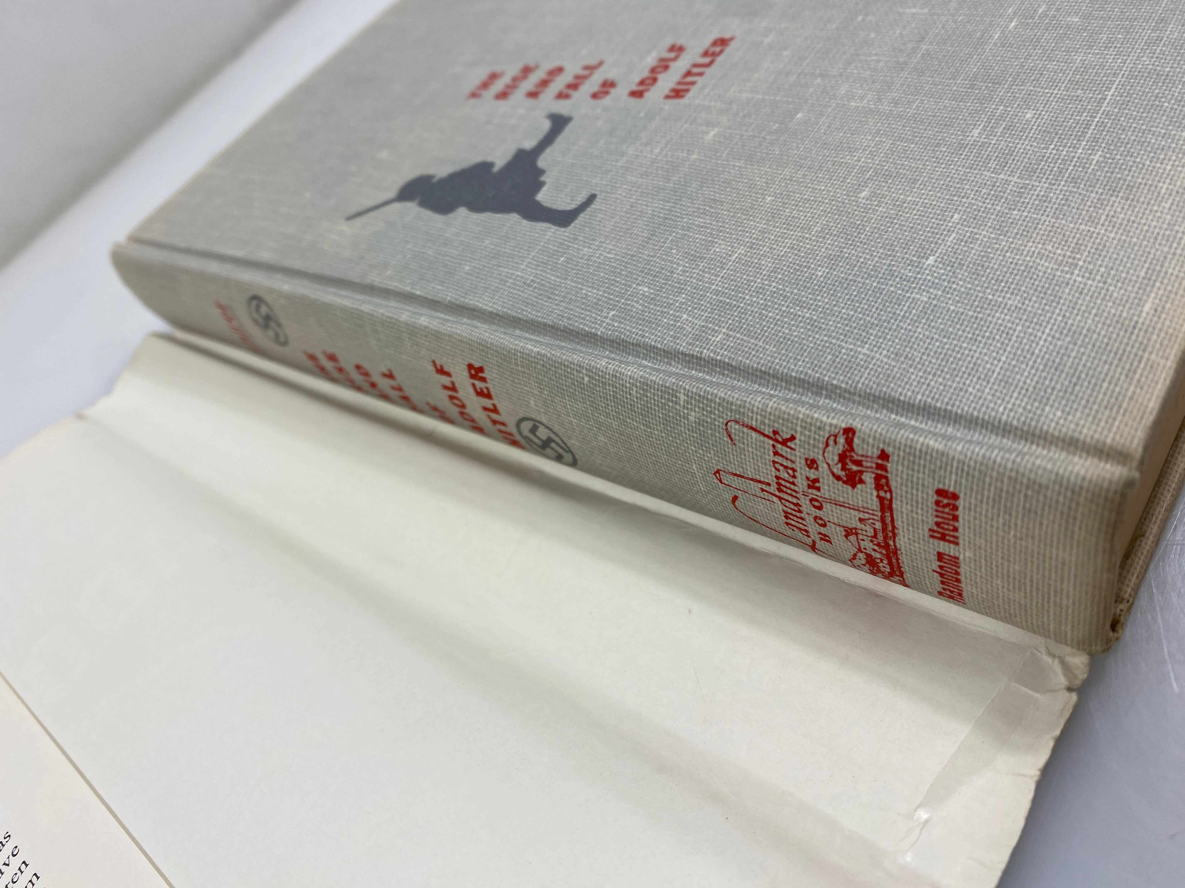 The Rise and Fall of Adolf Hitler Shirer Random House 1961 HCDJ