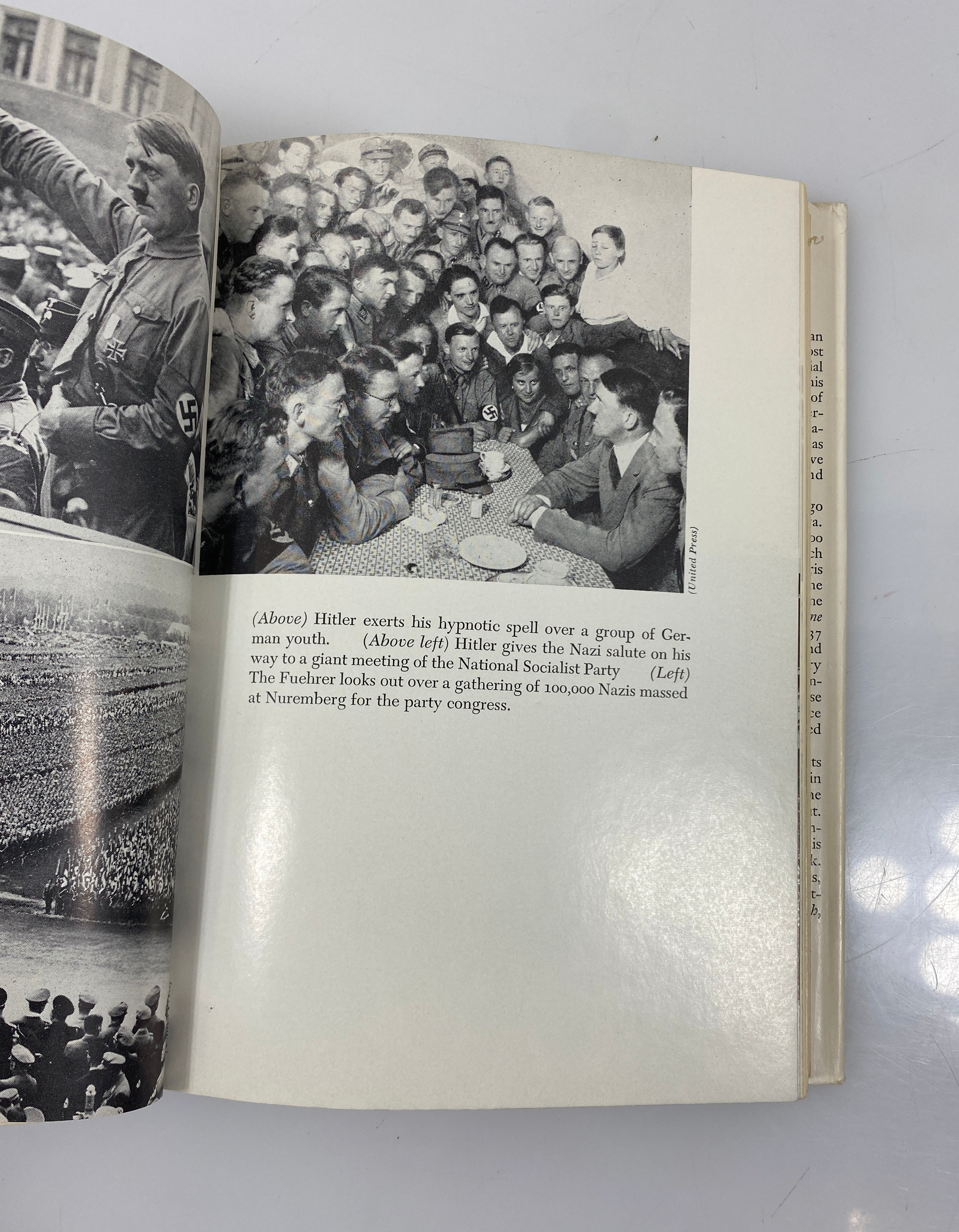 The Rise and Fall of Adolf Hitler Shirer Random House 1961 HCDJ