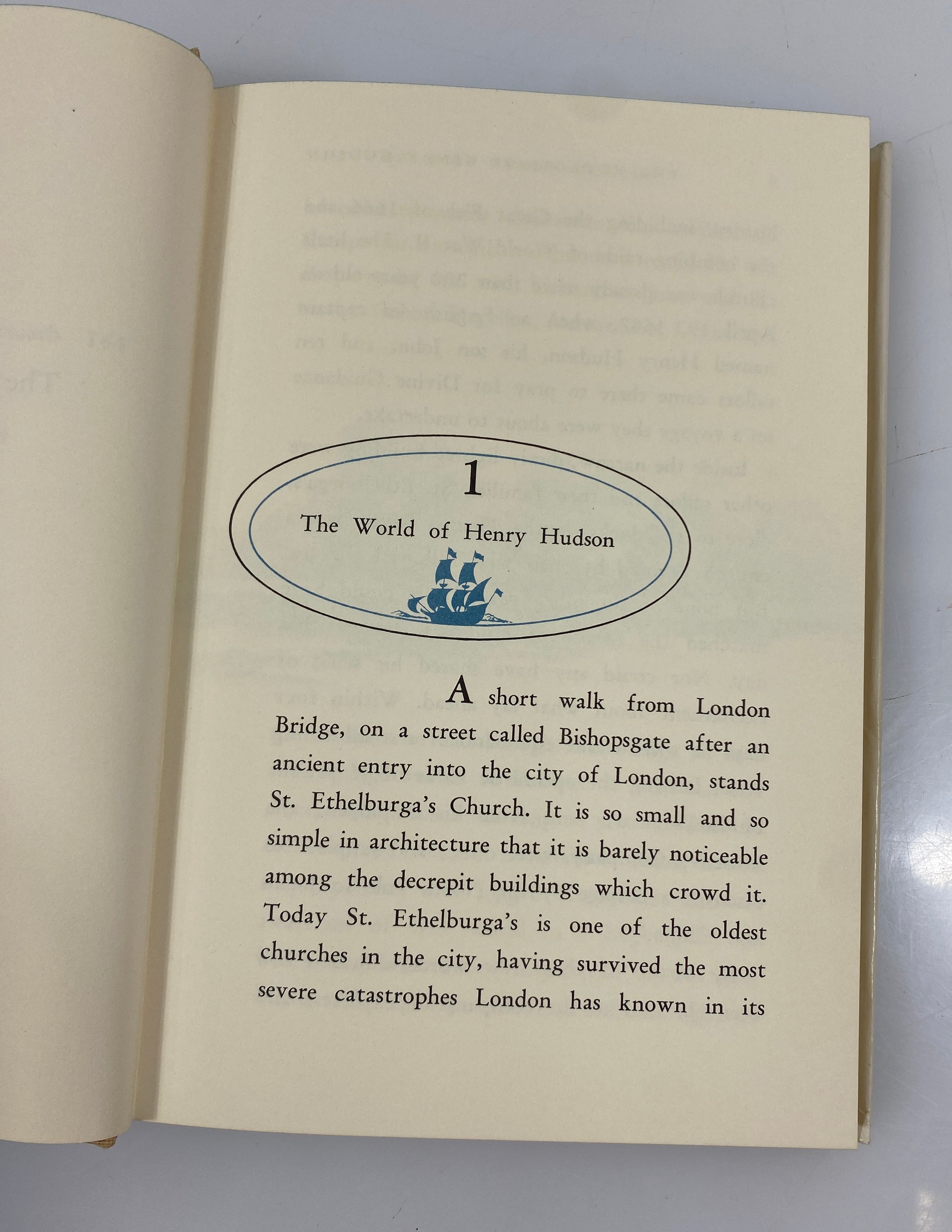 The Voyages of Henry Hudson Eugene Rachlis Random House 1962 HCDJ