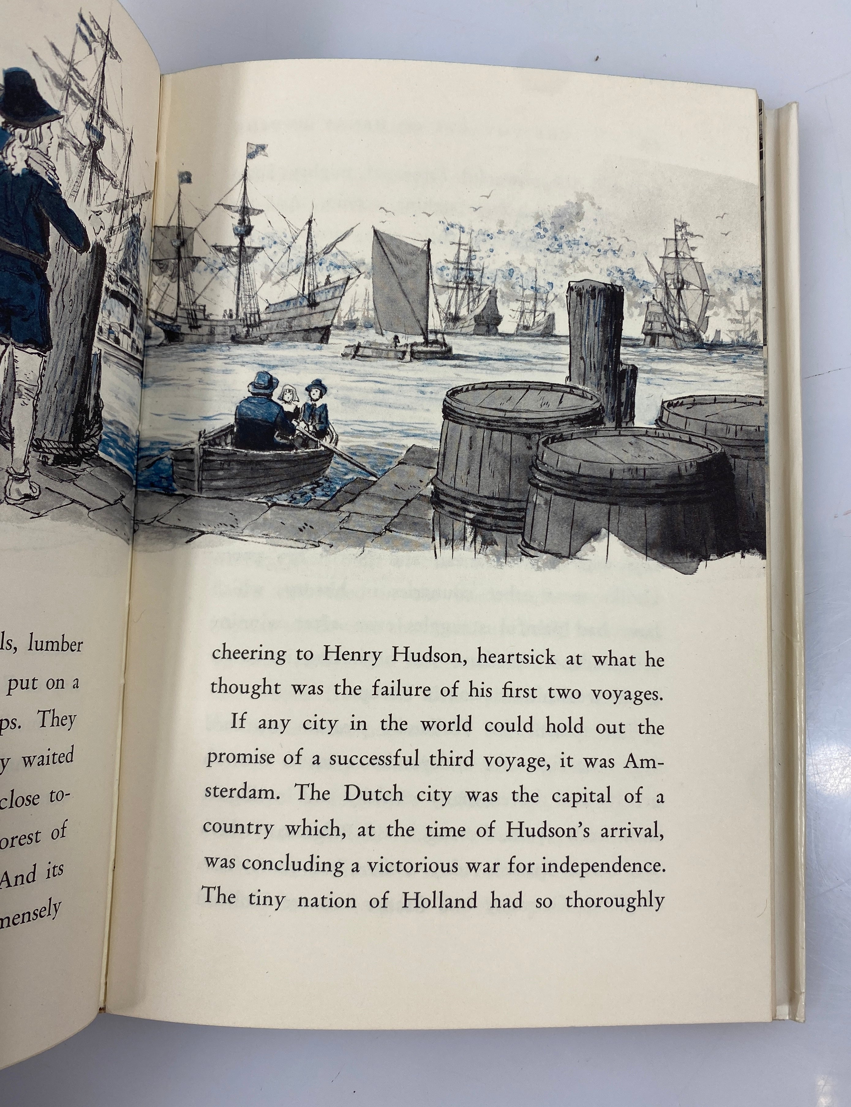The Voyages of Henry Hudson Eugene Rachlis Random House 1962 HCDJ