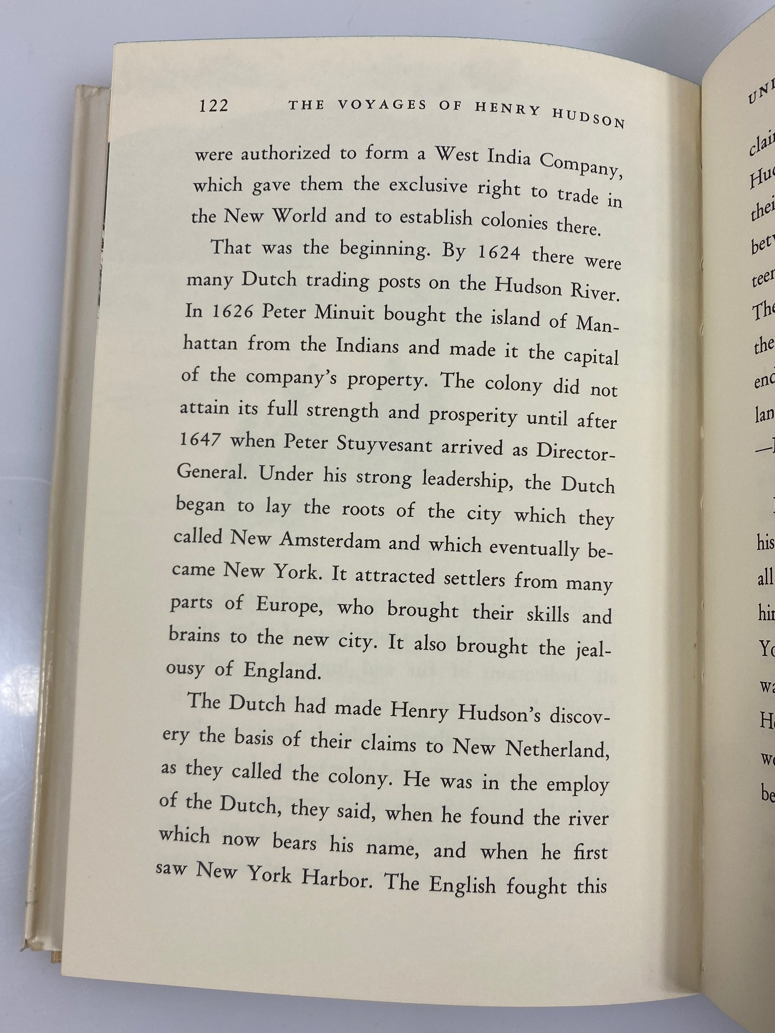 The Voyages of Henry Hudson Eugene Rachlis Random House 1962 HCDJ